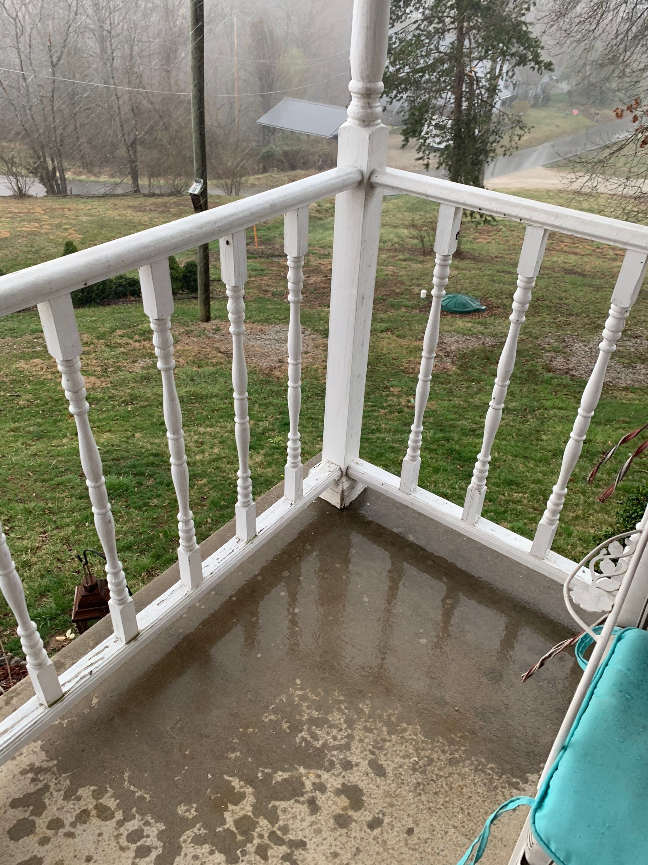 Porch Update using Westbury Aluminum Railing by Secure Construction Company Inc