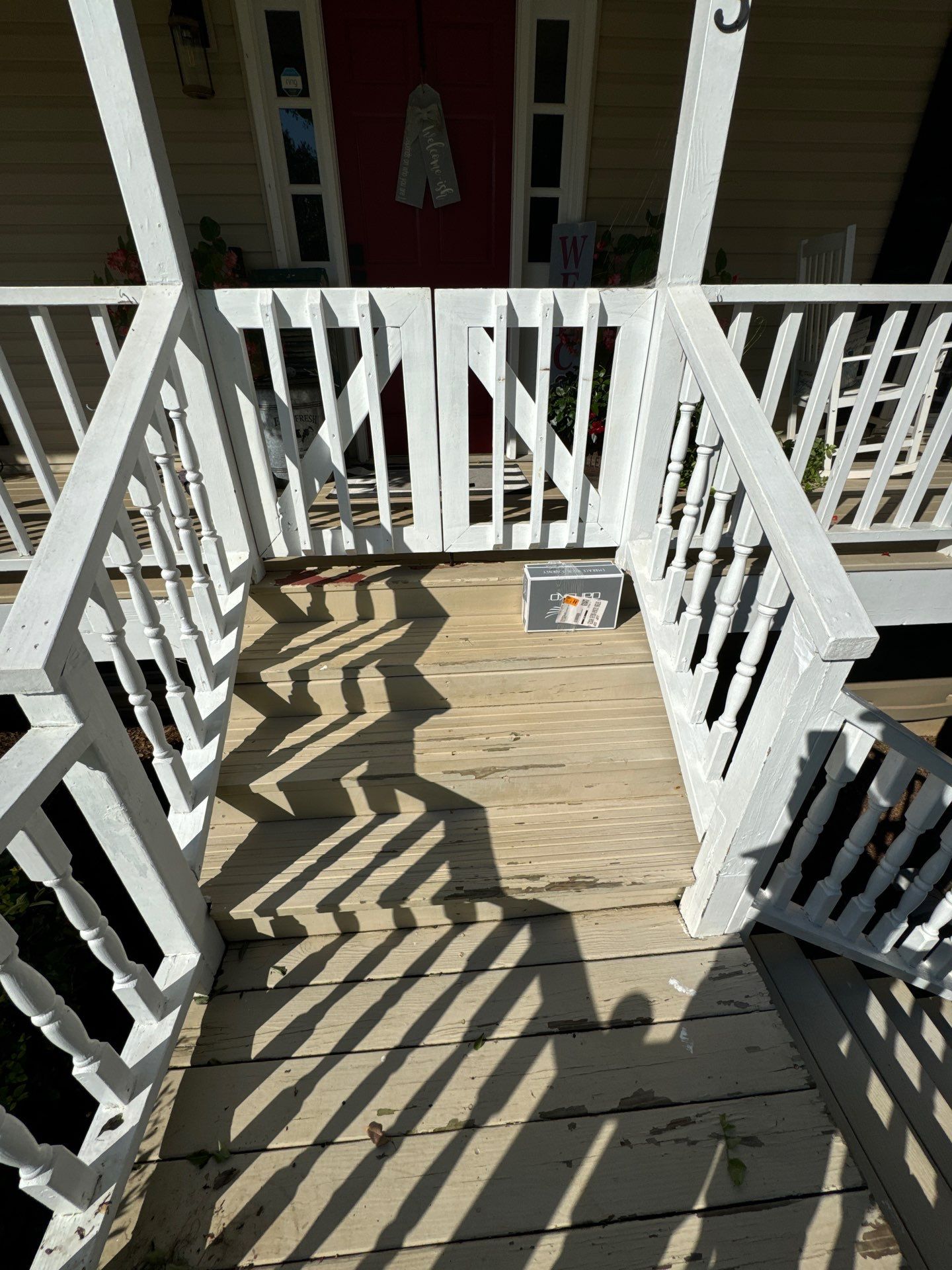 Elevated Deck Construction and Front Porch Renovation in Powder Springs by Swift Home Renovations