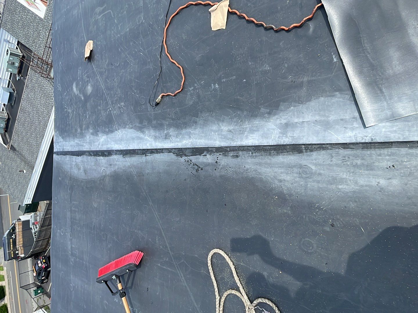 Residential Roofing Installation using EPDM/Rubber by Sensible Home Solutions