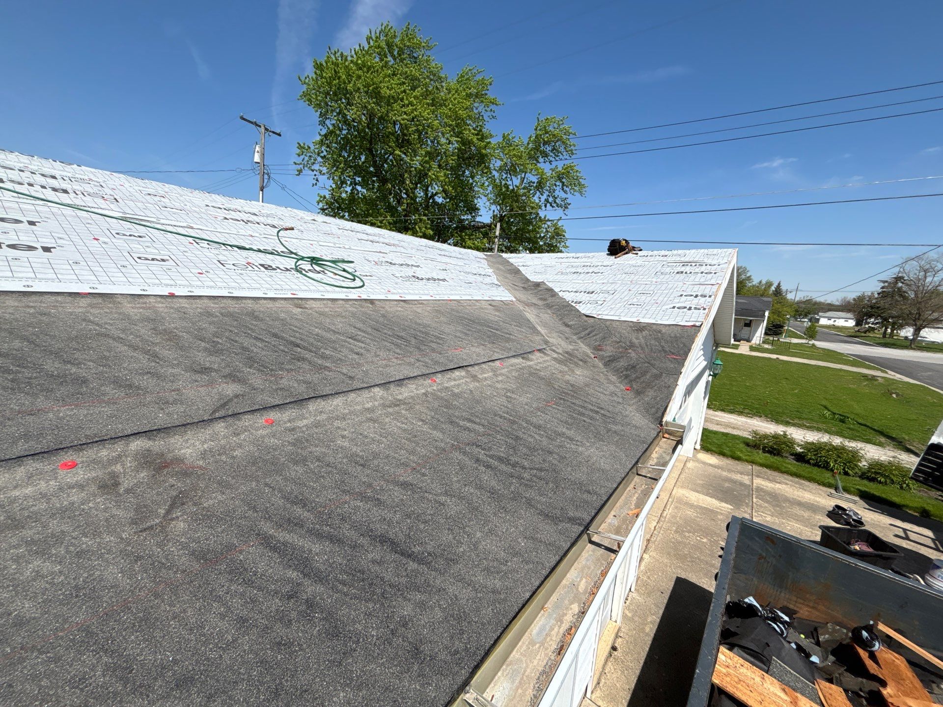 Roof Replacement by Nitro Roofing and Construction