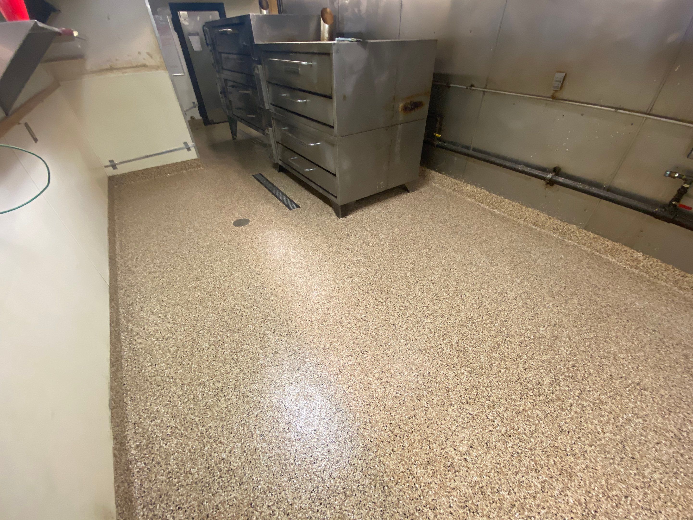 Commercial Floor Transformation using Penntek Evolution System by Croc Coatings, LLC