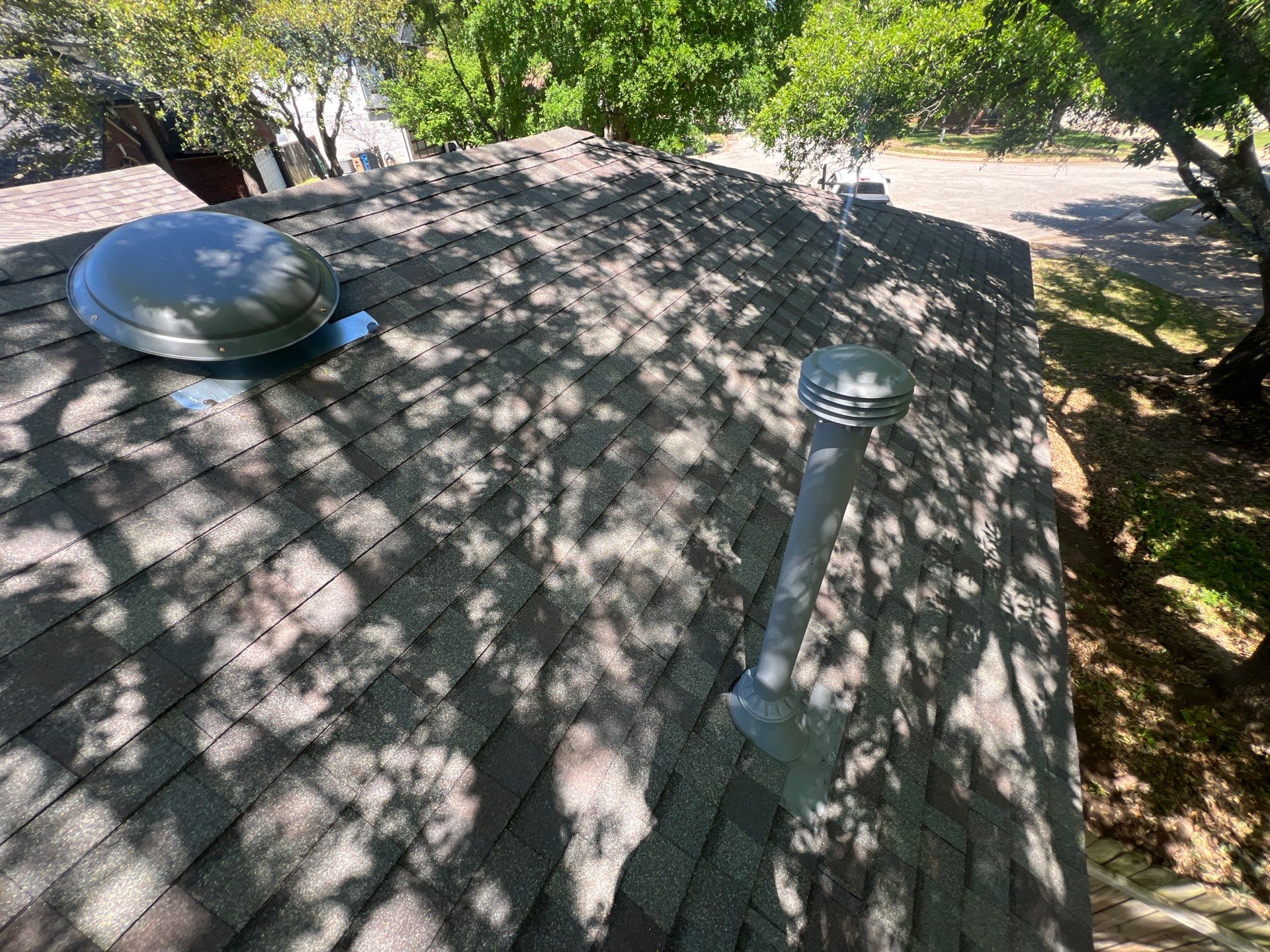 Rental property upgrade using CertainTeed Landmark shingles. by Oakwood Roofing and Construction, LLC