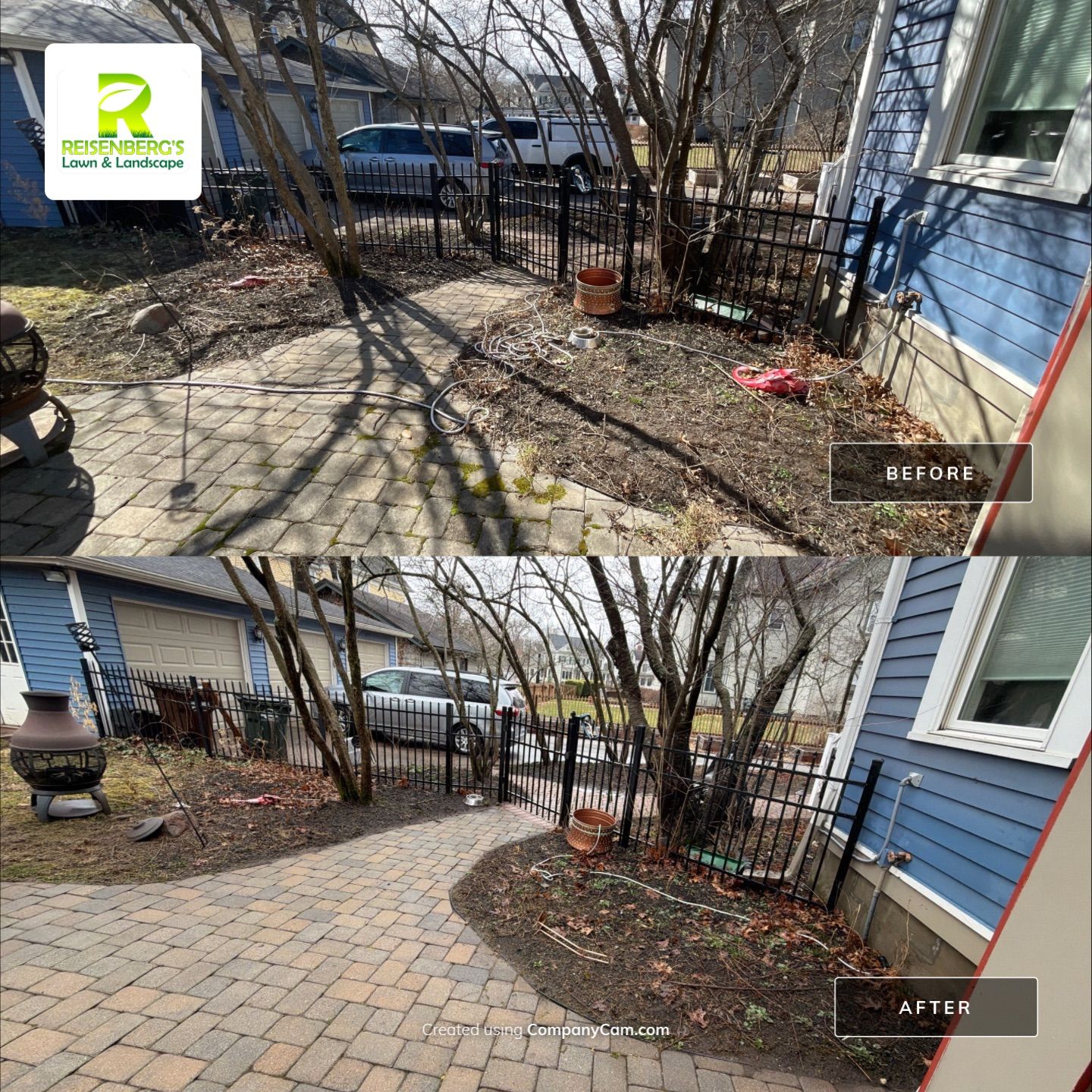Surface Cleaning - Paver Patio by Reisenberg’s Lawn & Landscape, LLC
