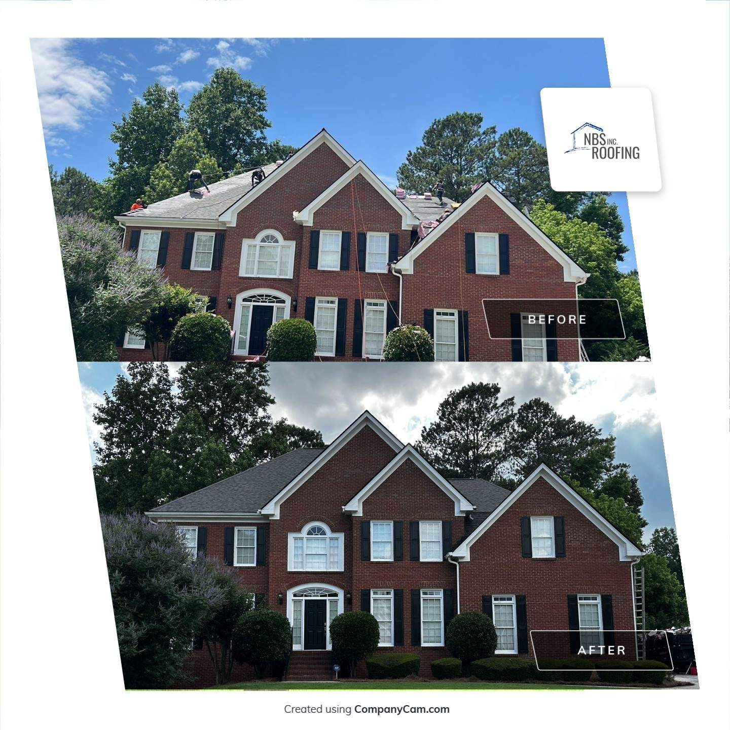 Residential Roofing Installation using Owens Corning Duration Total Protection Roofing System by NBS Roofing, Inc.