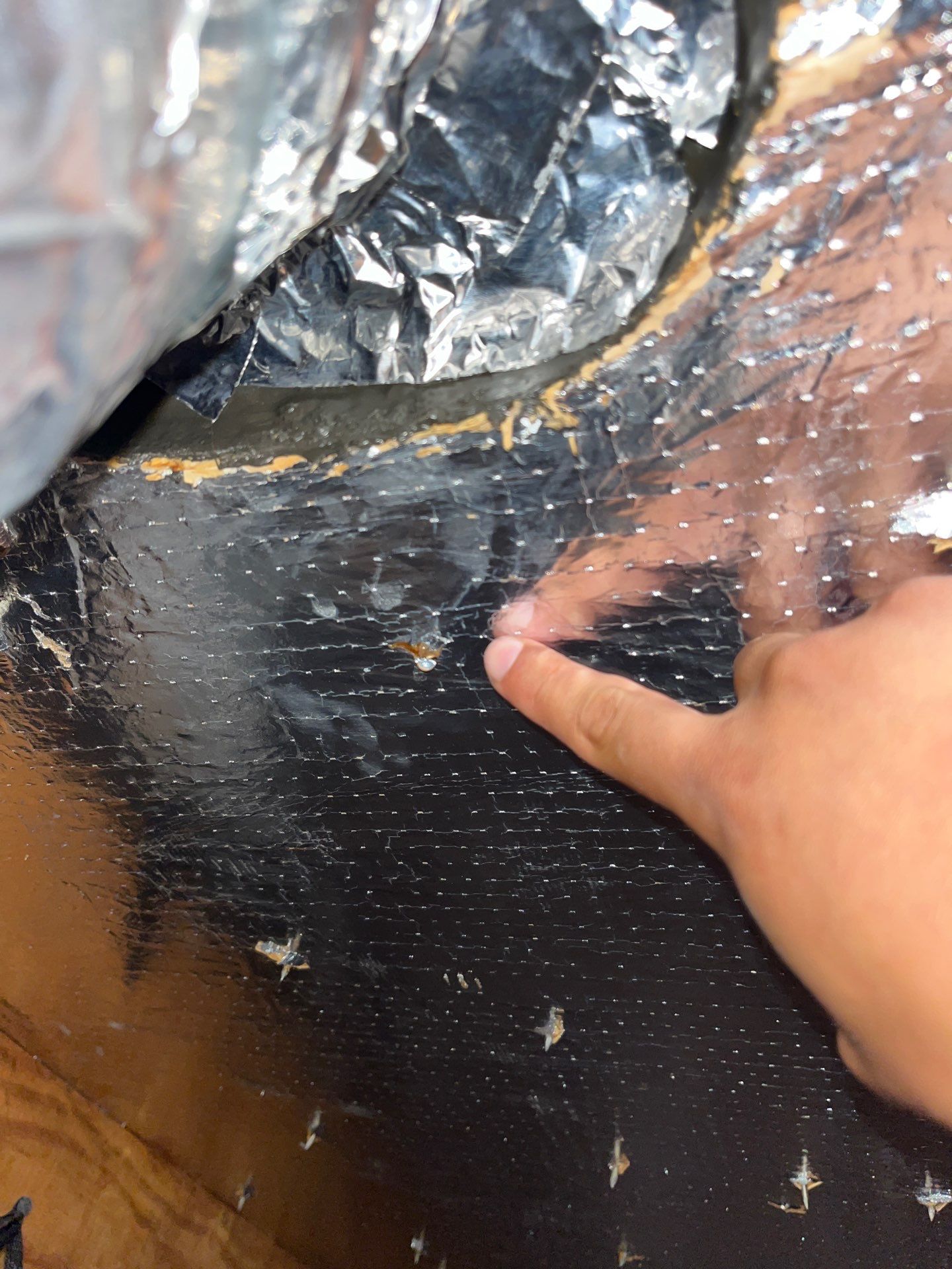 Hail Damage using Owen's Corning Duration (Lifetime) Shingles by Roof Repair Company