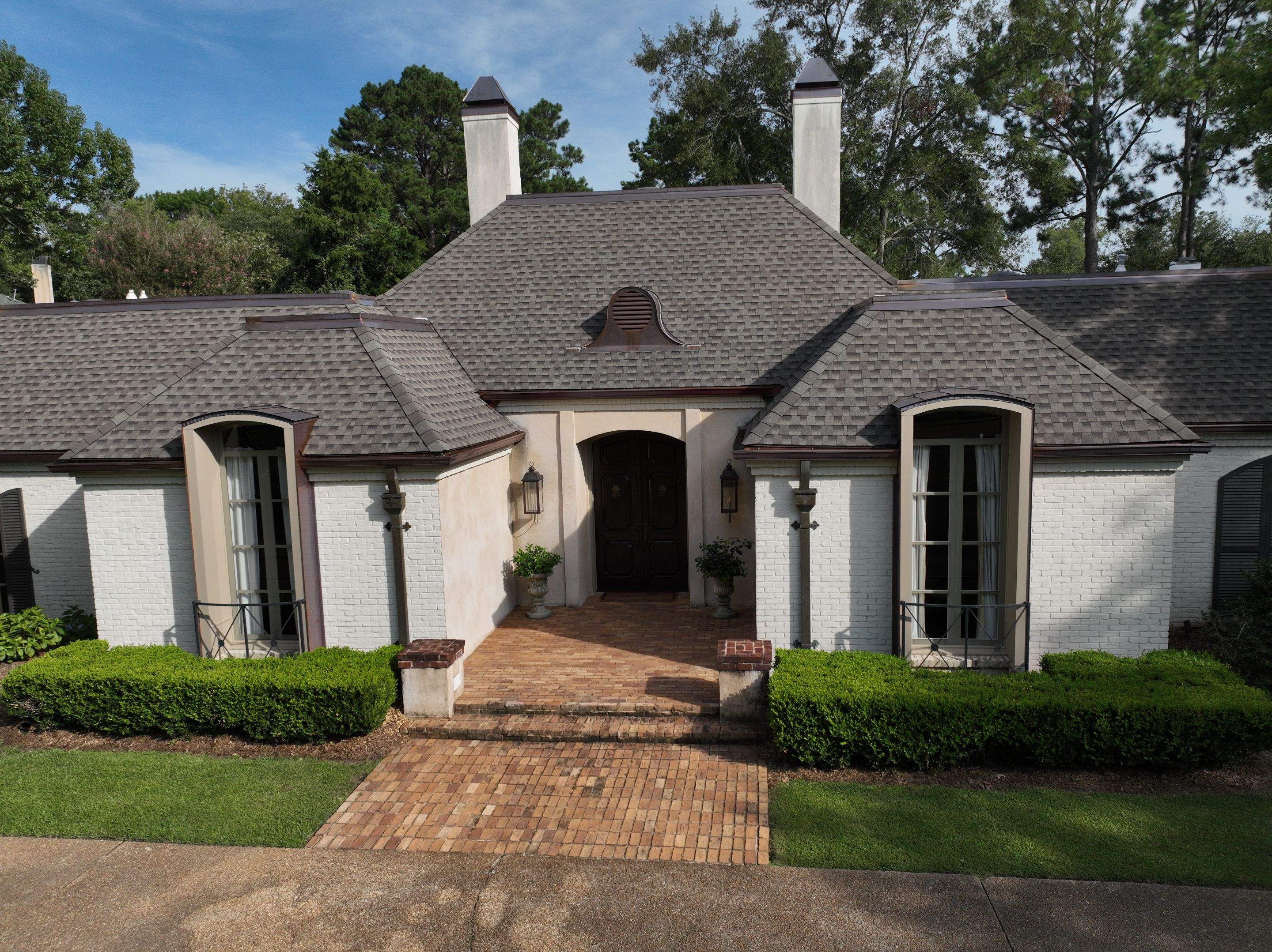 Residential Roofing Installation using Copper Drip Edge by Elite Roofing & Gutters