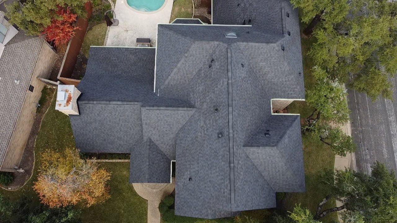 Moire Black - CertainTeed Landmark Moire Black by RoofsOnly.com