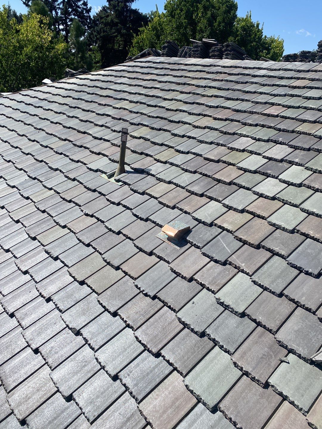 Residential Roofing Installation using Bartile Slate by A to Z Roofing