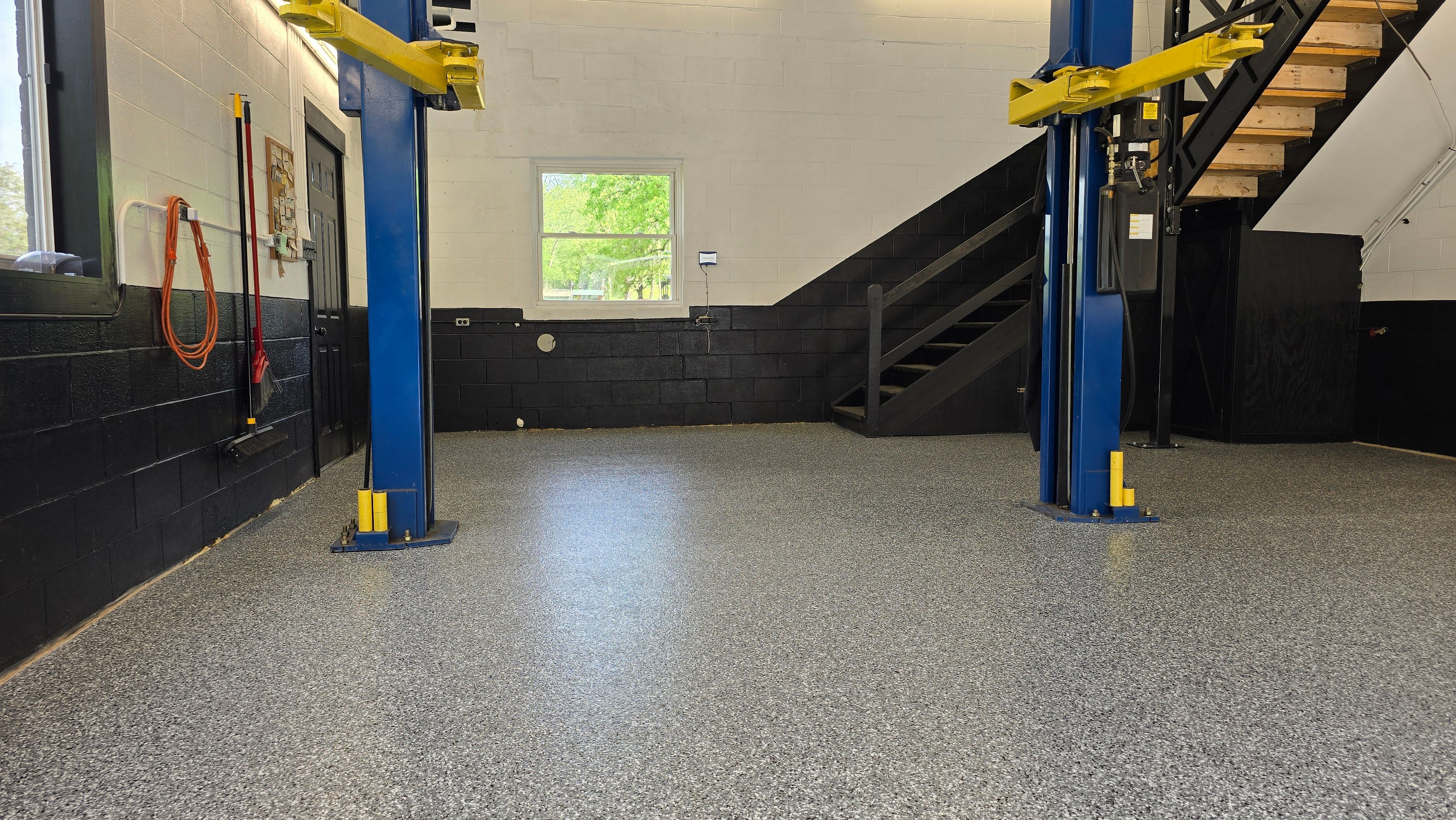 Garage using Wombat by Elite Floor Solutions