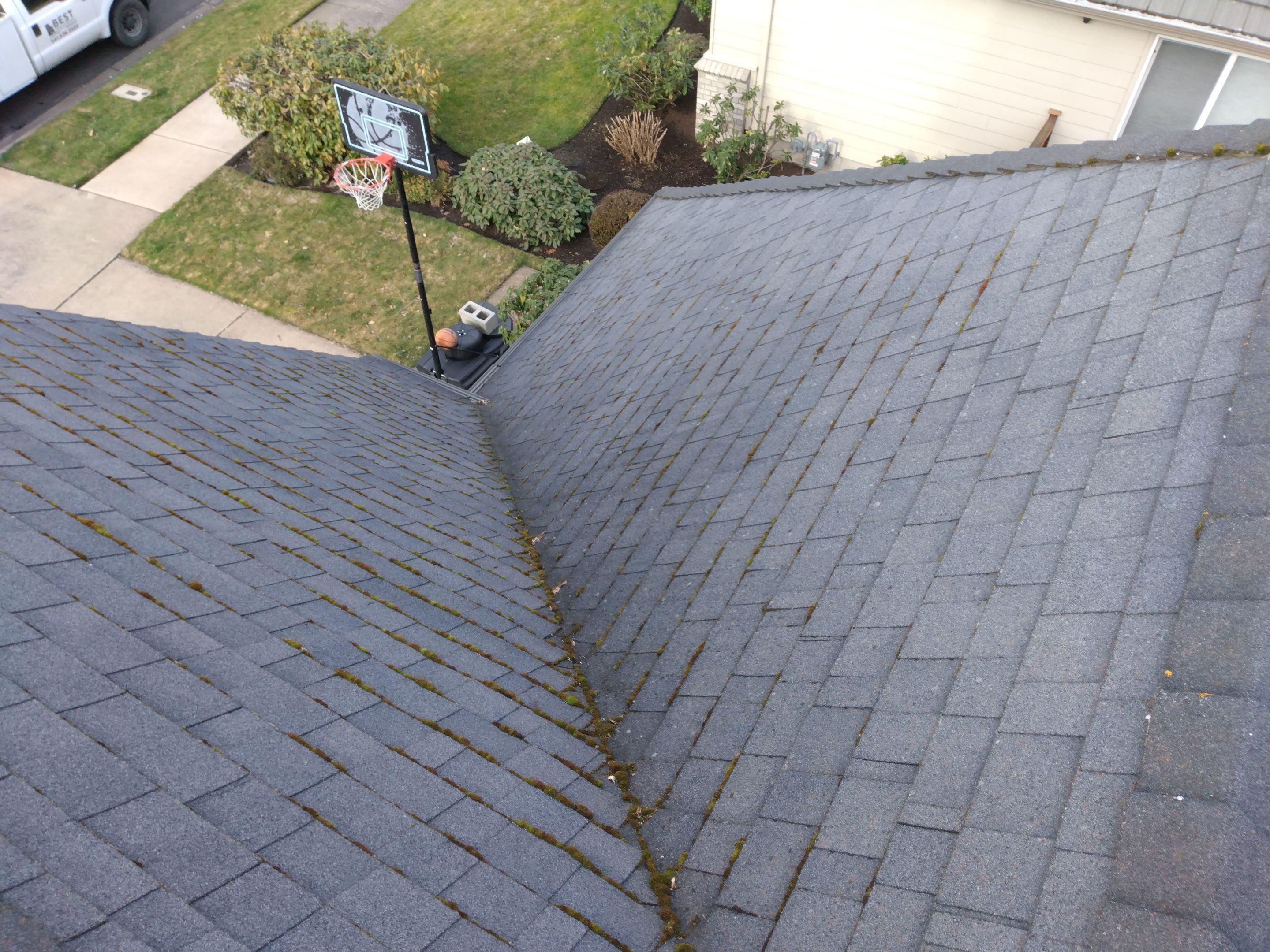 Roof Cleaning  using Moss Treatment  by BEST Roofing & Waterproofing