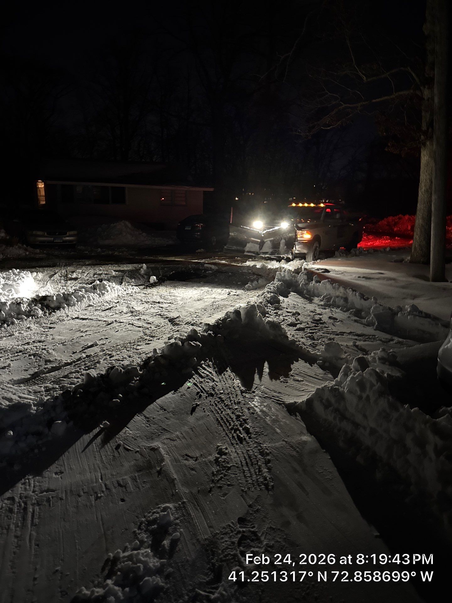 Commercial Snow Plowing Services in East Haven by Diamond Image LLC