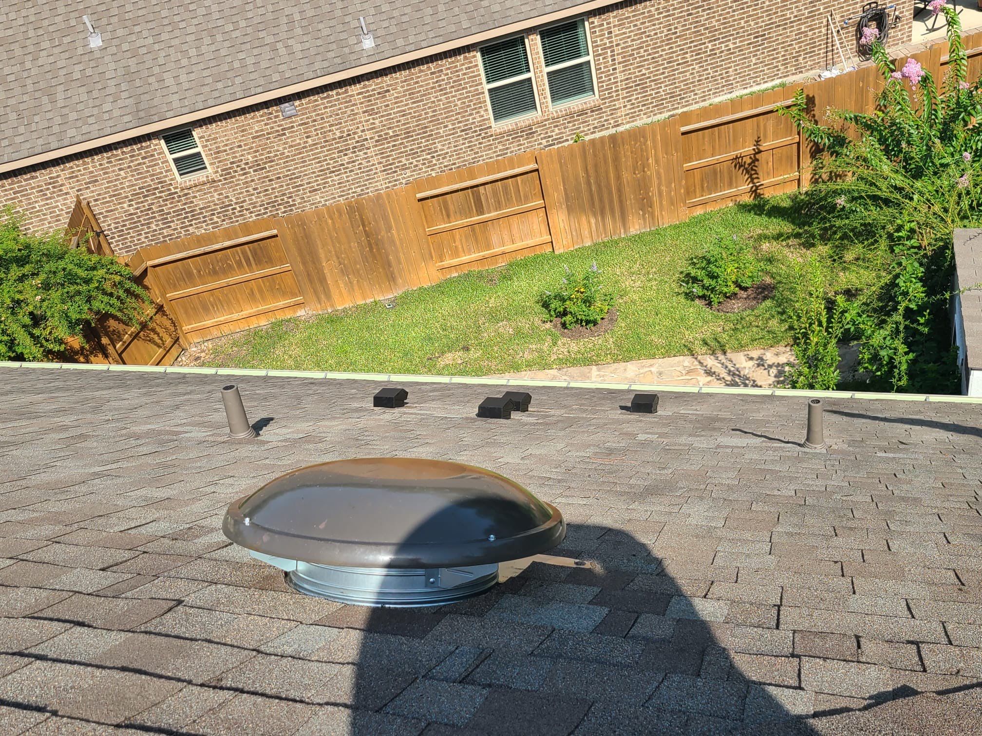 Hail Damage using Owen's Corning Duration (Lifetime) Shingles by Roof Repair Company