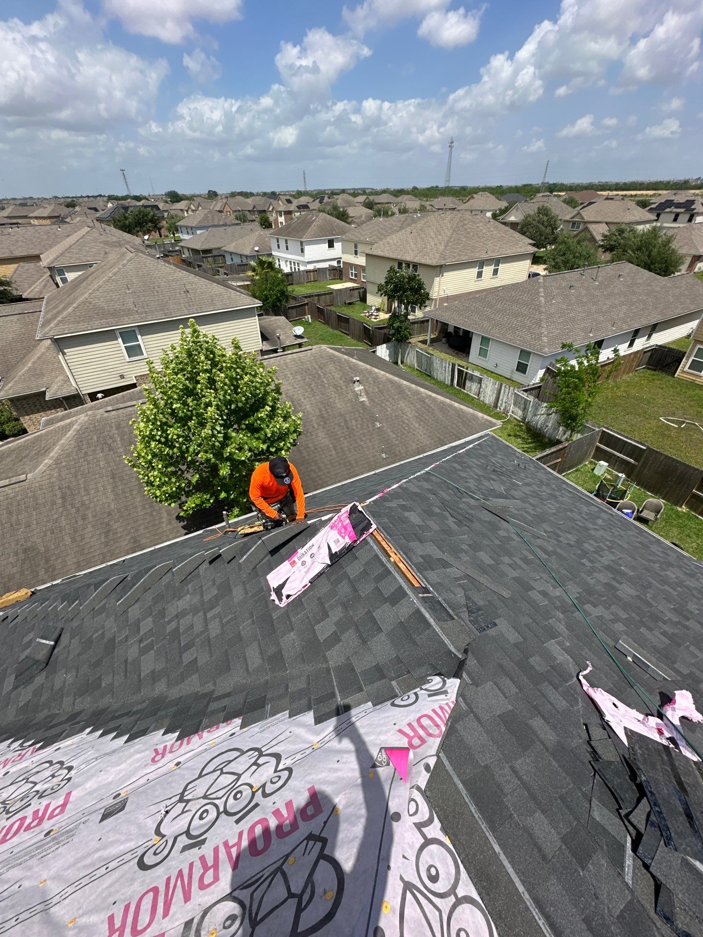 Project in Katy by Motion Roofing