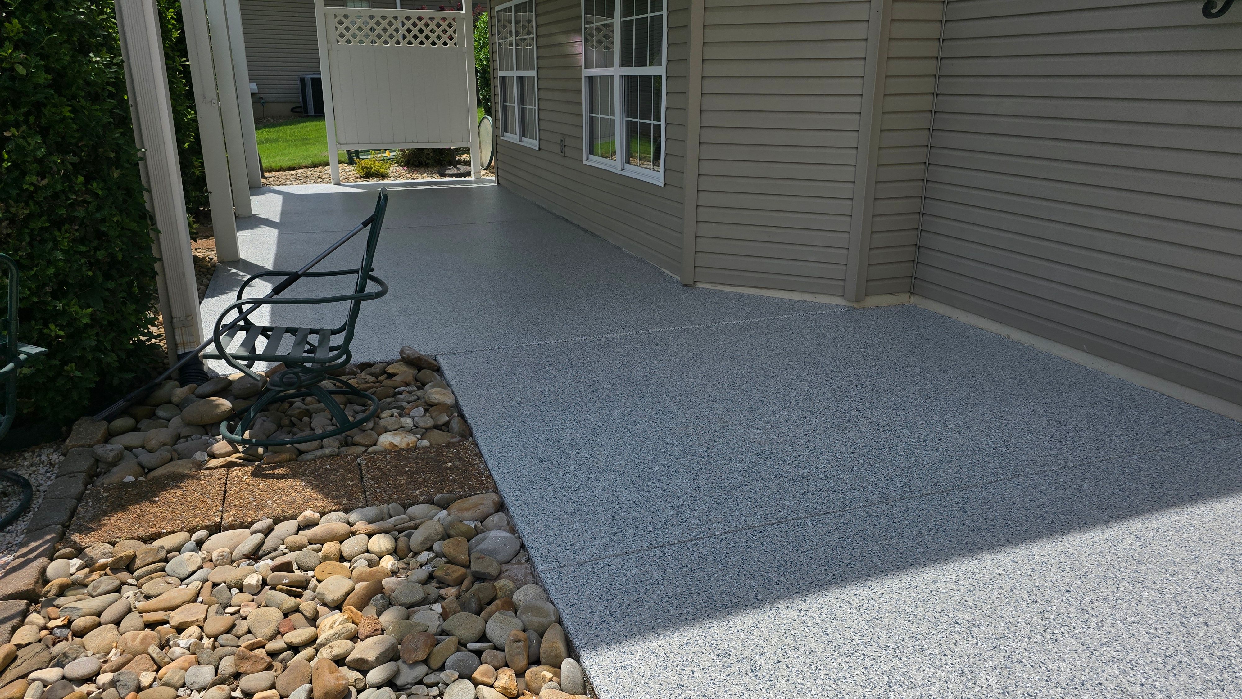 Back Porch using Tidal Wave by Elite Floor Solutions