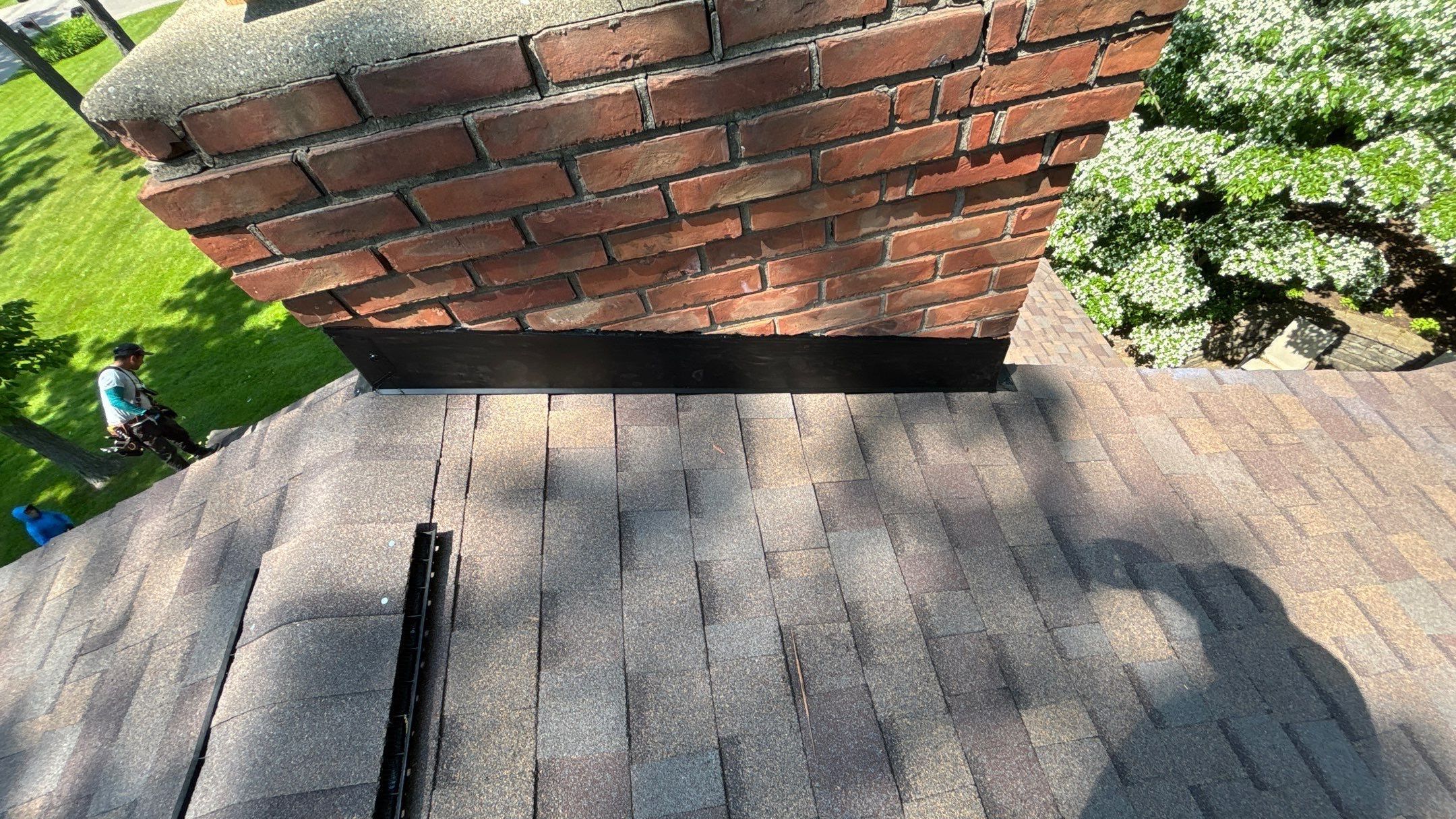 Roof Replacement using Owens Corning Teak by 180 Contractors