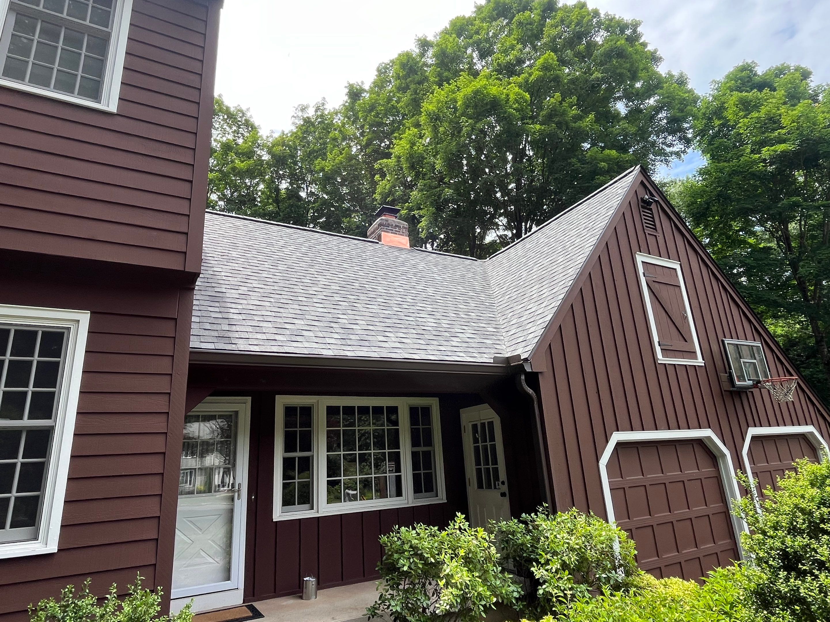 DiGiorgi does a brand new roof in Cheshire, CT by DiGiorgi Roofing and Siding Inc