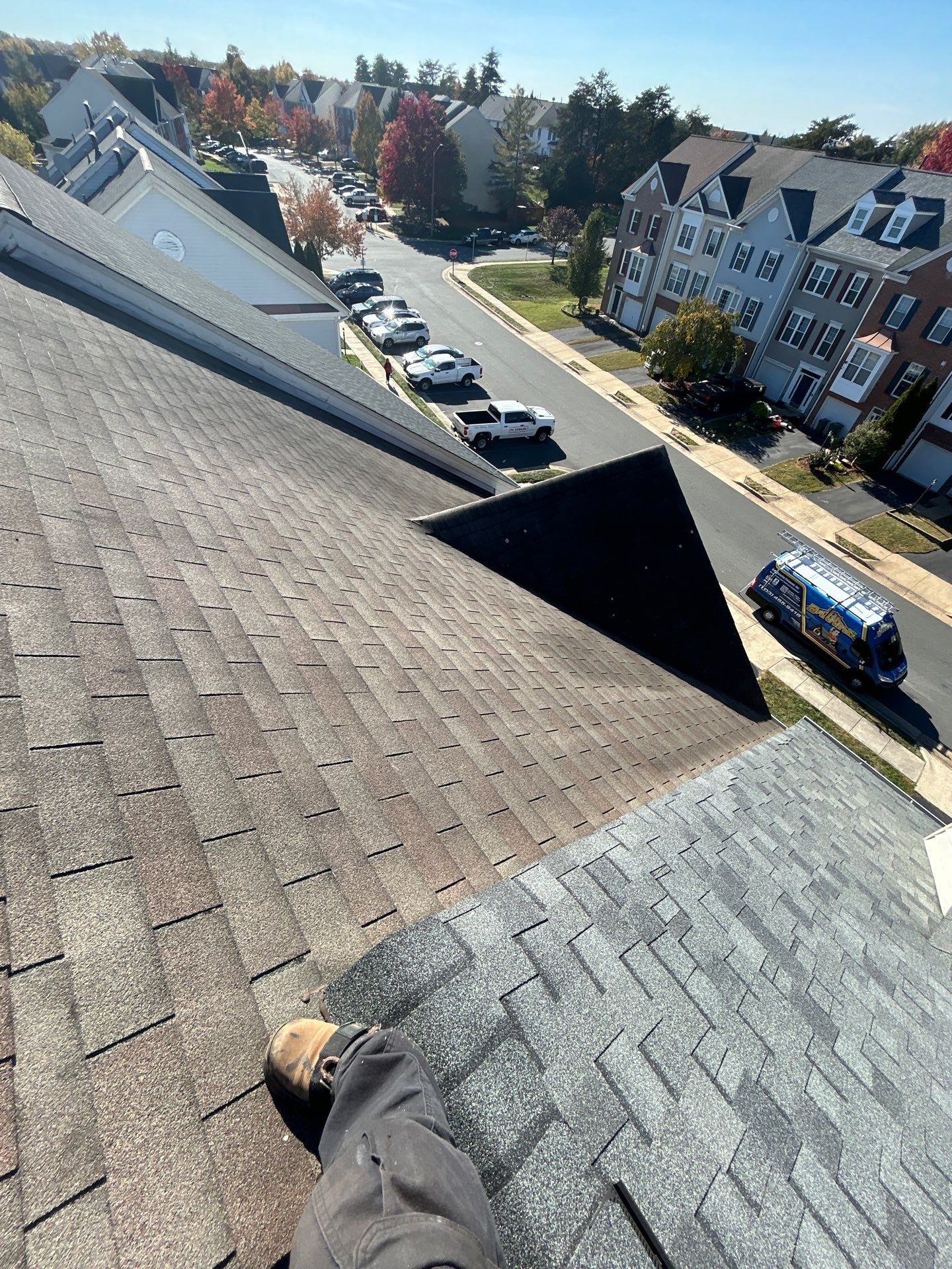 Bristow: Residential Roof Replacement with CertainTeed Landmark Pro in Max Def Colonial Slate by RM Banning, Inc.