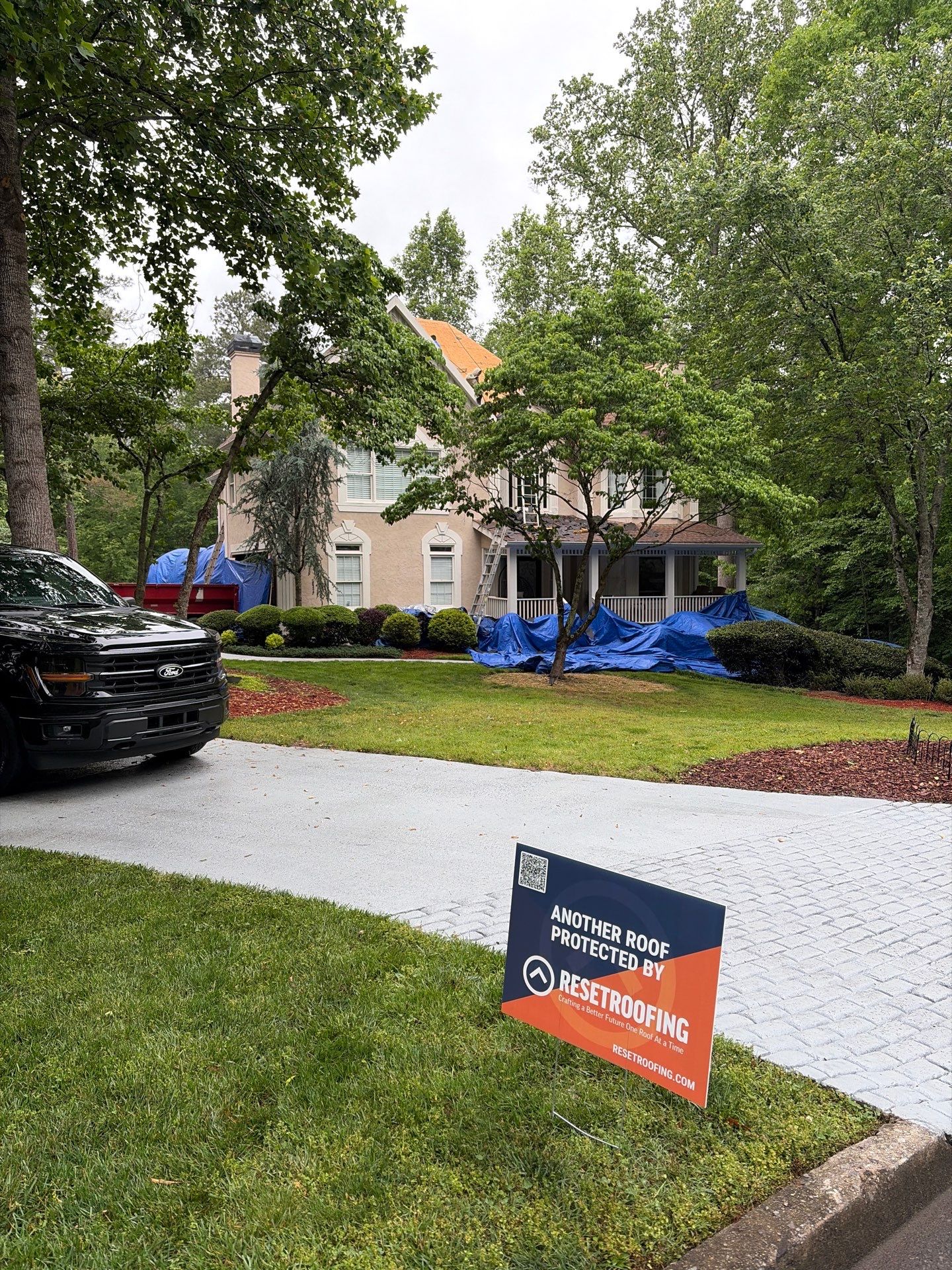 Alpharetta, GA Roof Replacement, GAF Timberline Ultra HDZ Weathered Wood by Reset Roofing