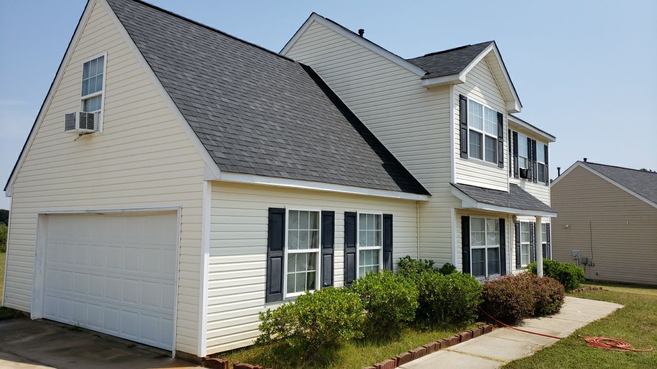House Wash using cleaner by Power Wash Masters LLC