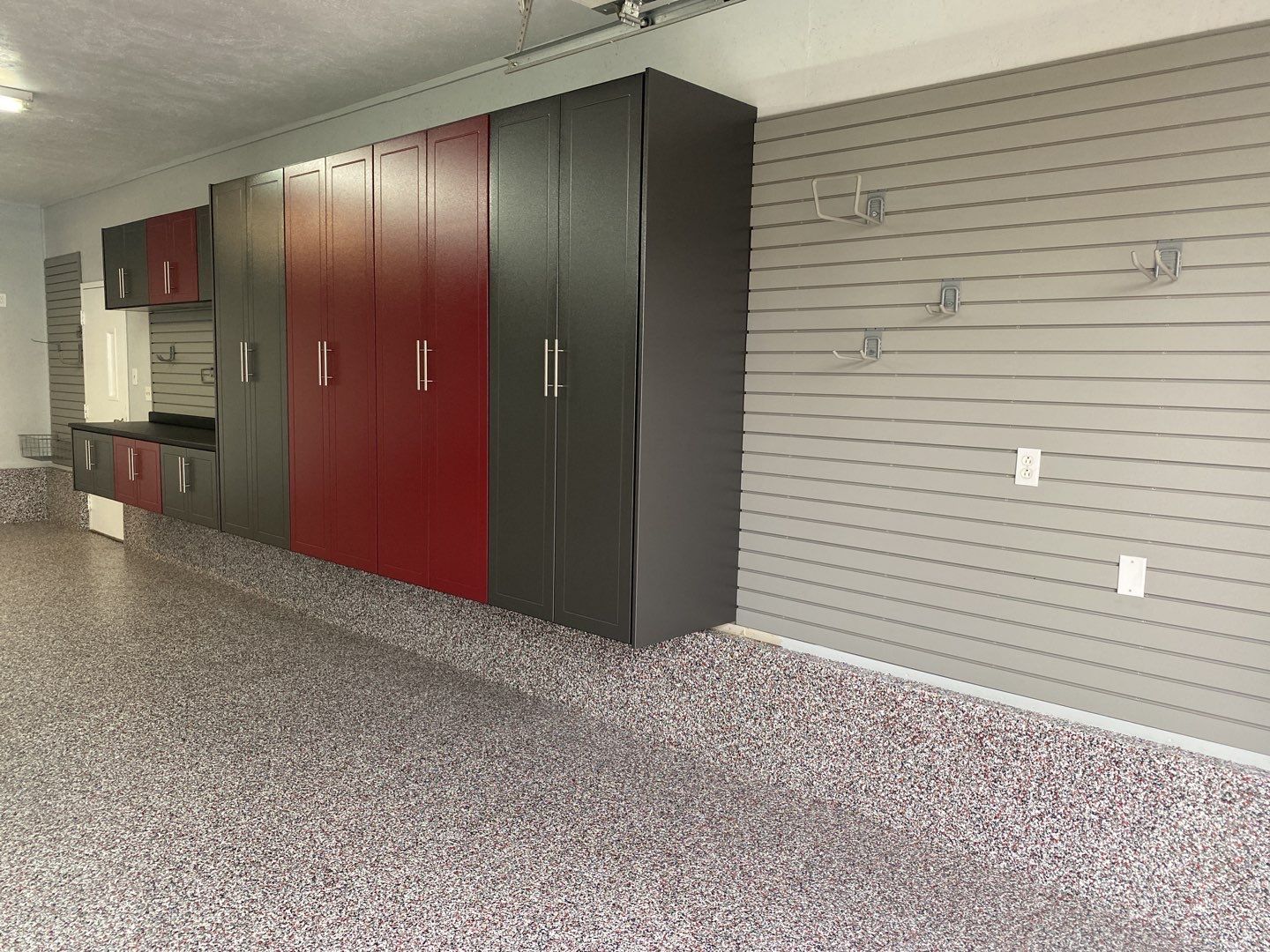 Cheryl & Eddie W. - Garage Man Cave Upgrade! by Banner Garage