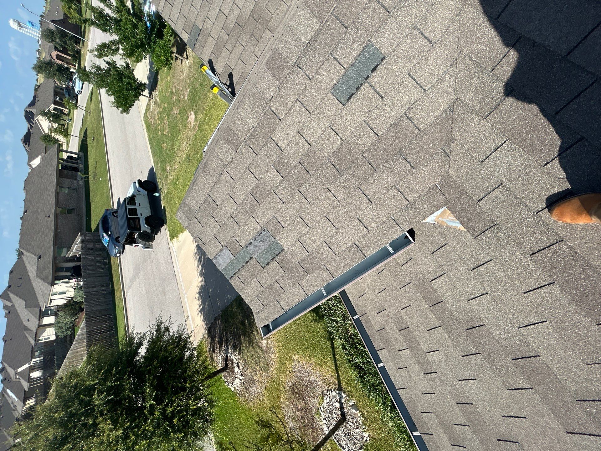 Residential Roof Replacement using GAF - HDZ - Barkwood by Action Exteriors Austin