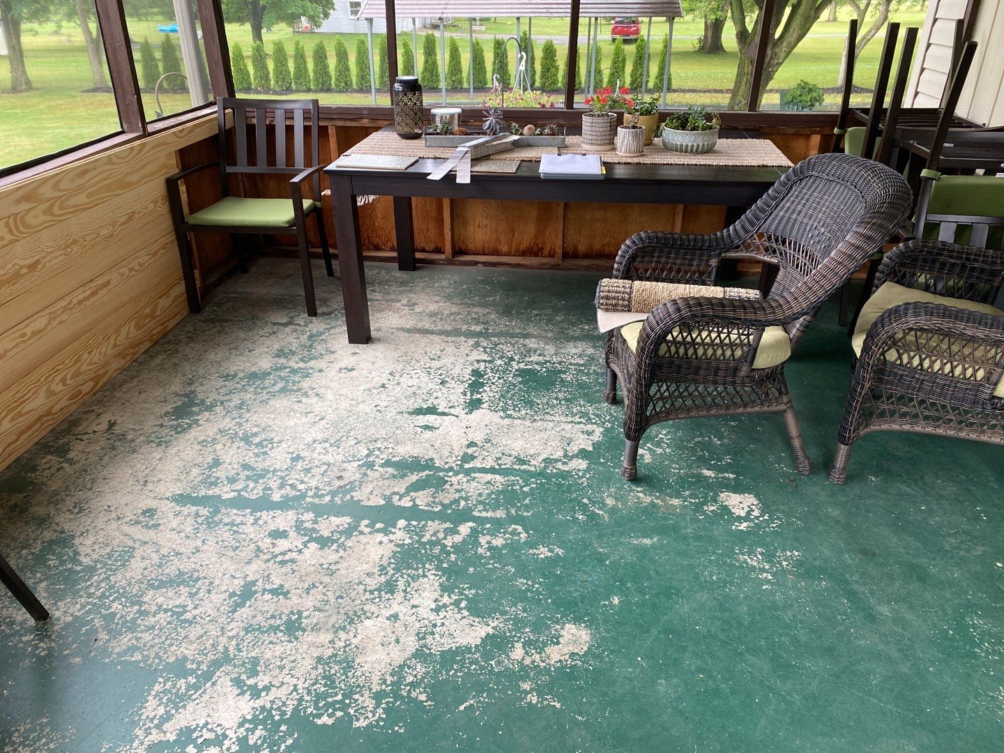 Sunroom in Pebble Beach - Columbiana, OH by Alexander Concrete Coatings