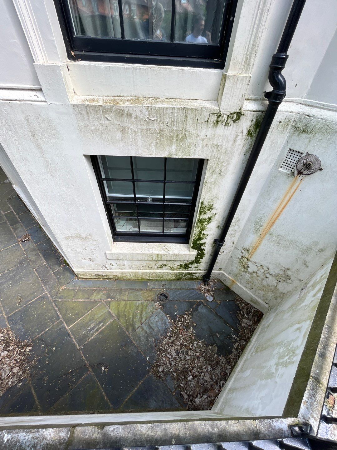 Render - Brickwork-Basement Patios using honda 21 ltr/min by Ges Exterior Cleaning ltd