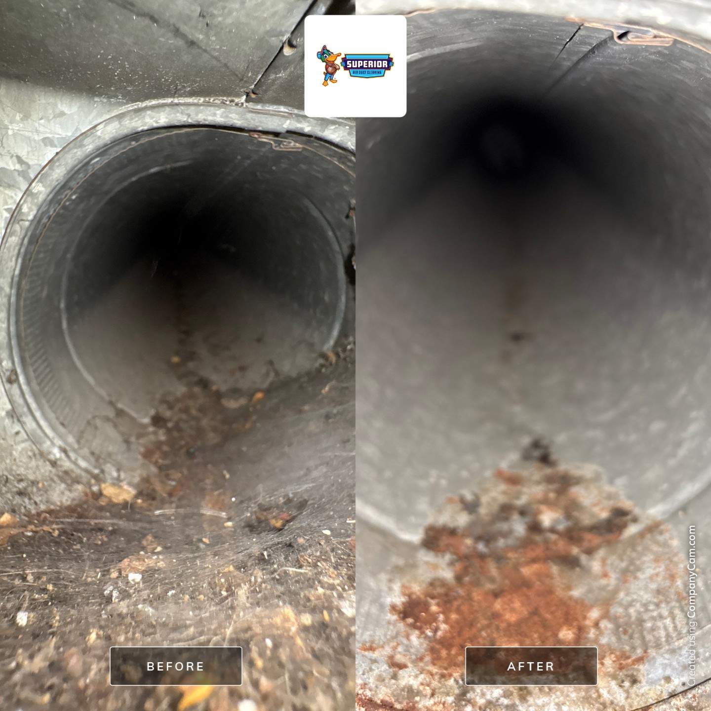 Air Duct Cleaning With a Vacuum Truck in Youngstown, OH by Superior Air Duct Cleaning