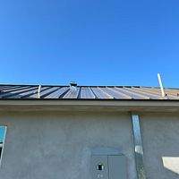 24ga 1.5" Mechanical Seam Medium Bronze  by Total Roofing System The Metal Roof Experts