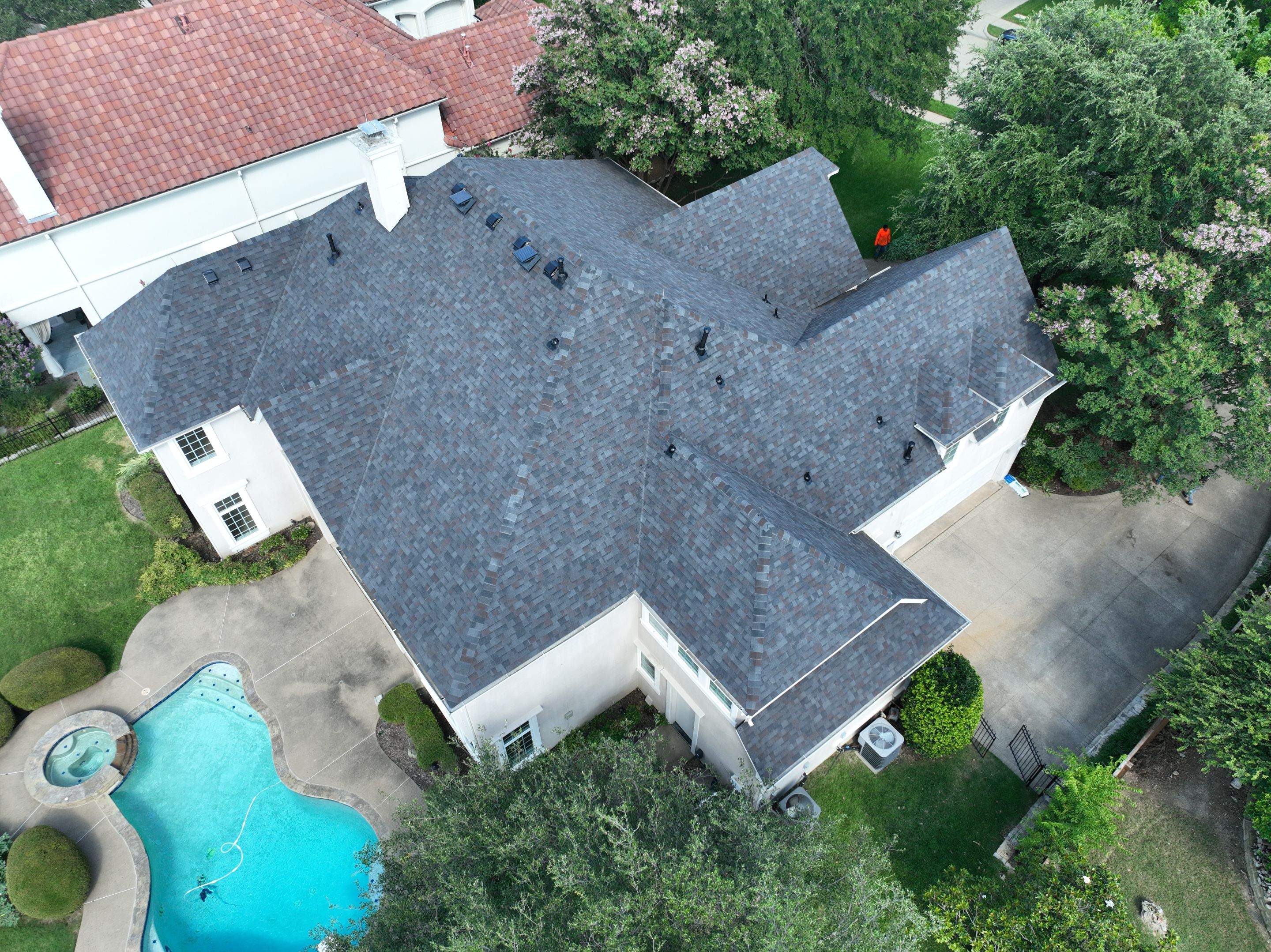 Residential Roofing Installation using Malarkey Vista Black Oak by OneSource Roofing and Restoration
