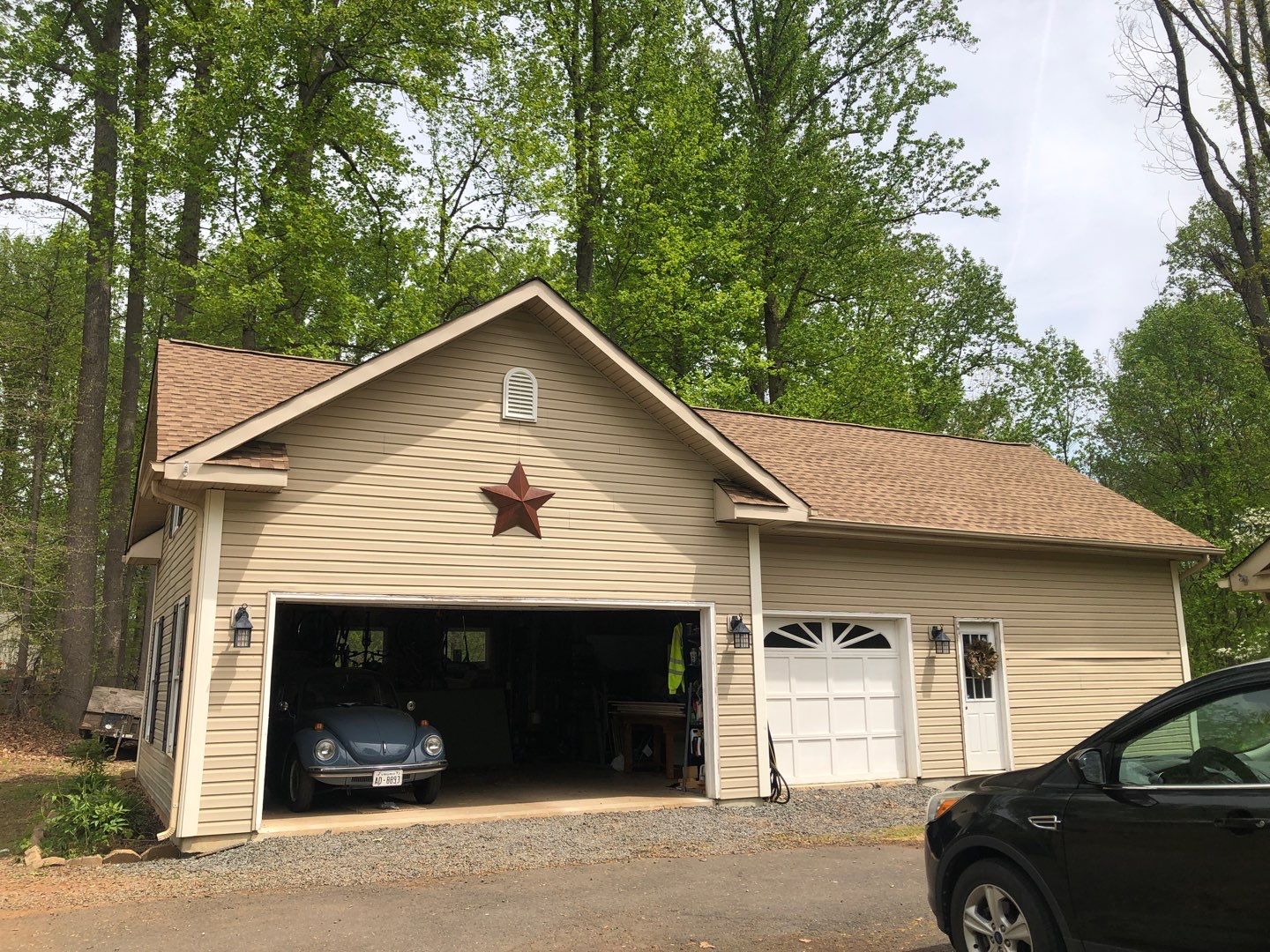 Residential Roofing Installation using GAF Timberline Shake Wood by RJC General Construction, LLC.