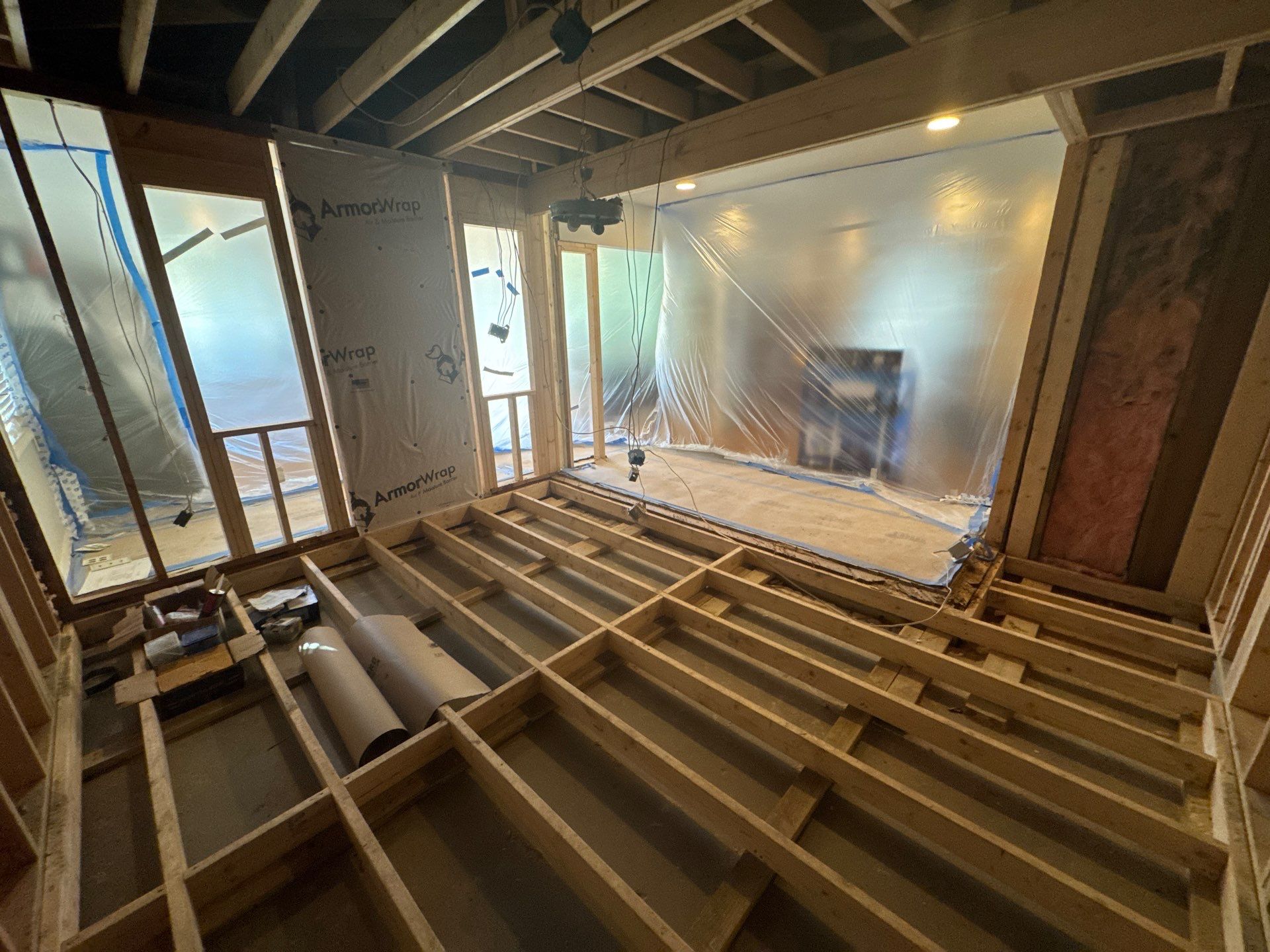 Full Home Transformation with Enclosed Living Room Addition by Swift Home Renovations