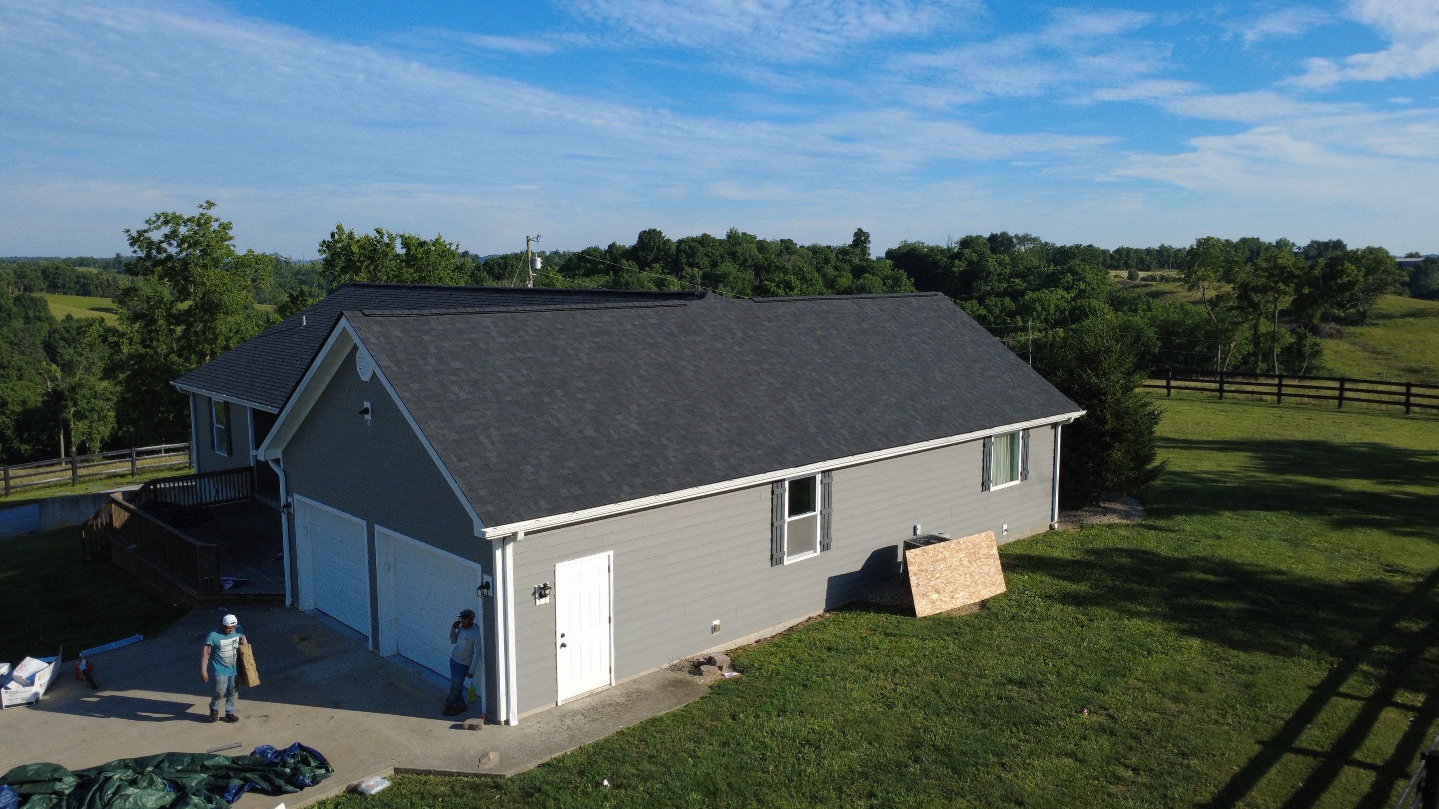 Full Roof Replacement with Owens Corning Shingles in Hustonville, Kentucky by Stout Exteriors