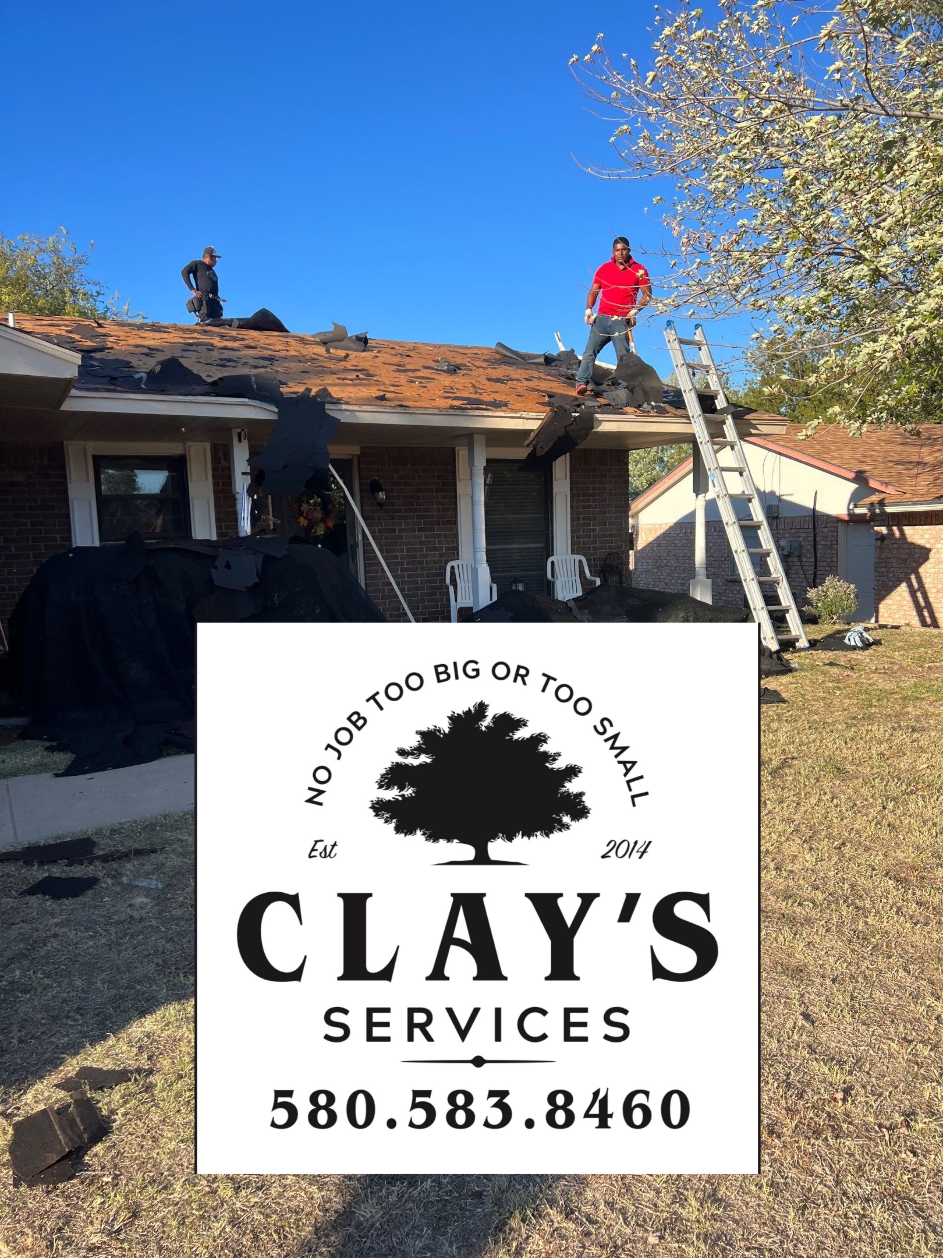 Roof Replacement by Clays Services Inc