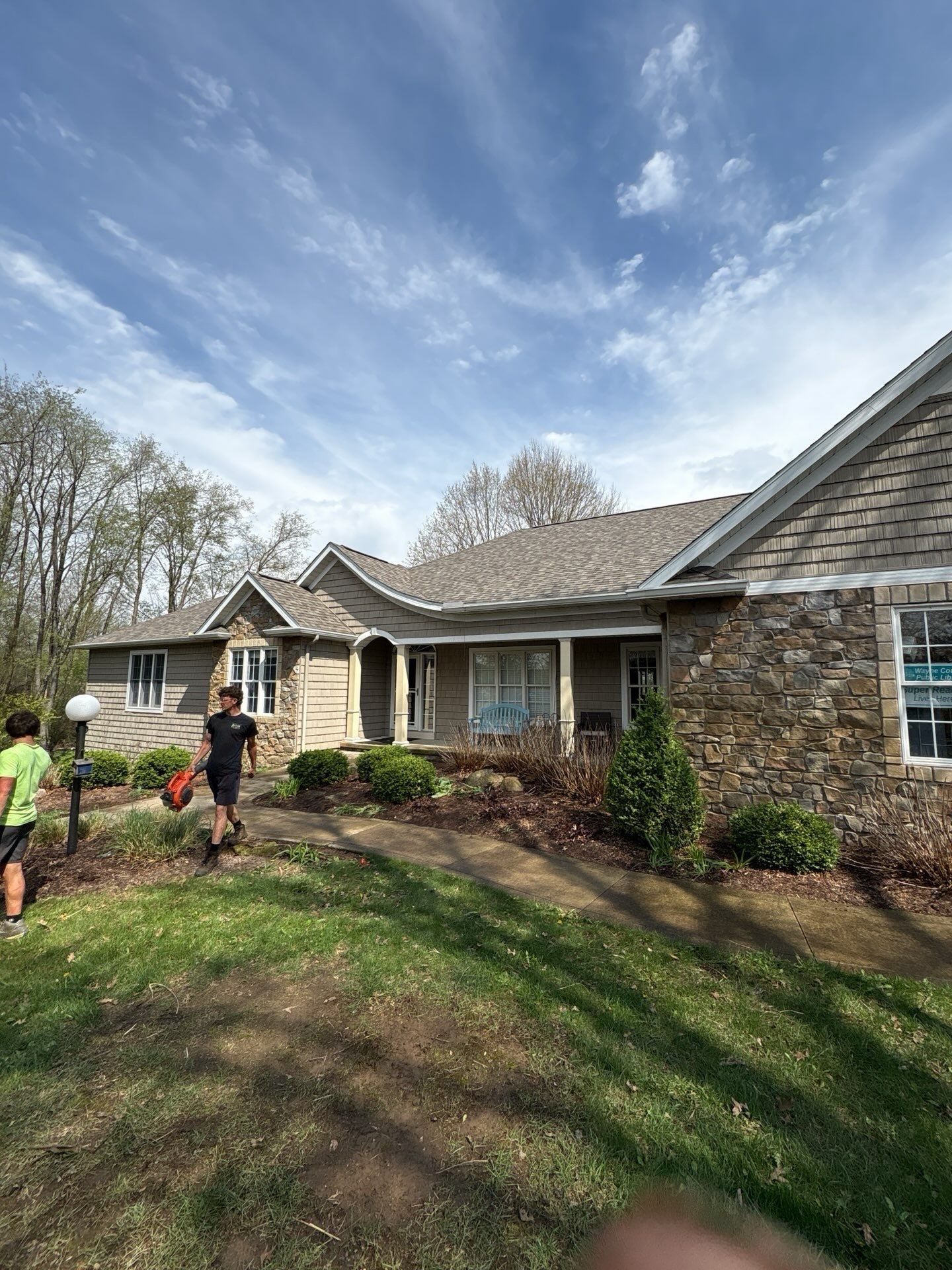 Total Exterior Upgrade: Owens Corning Driftwood by Cornerstone Roofing And Siding