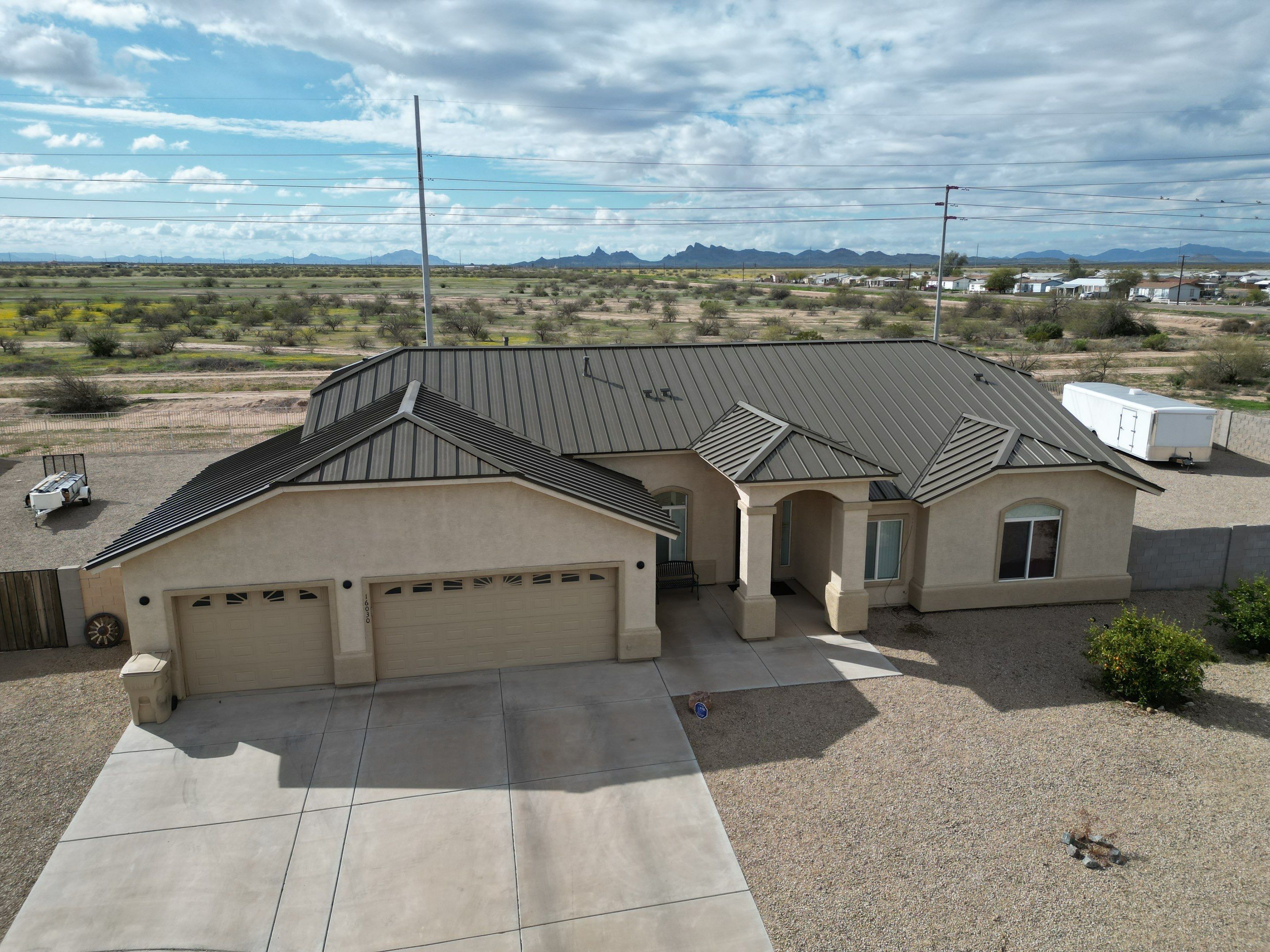 Khaki Gray Standing Seam by Reimagine Roofing