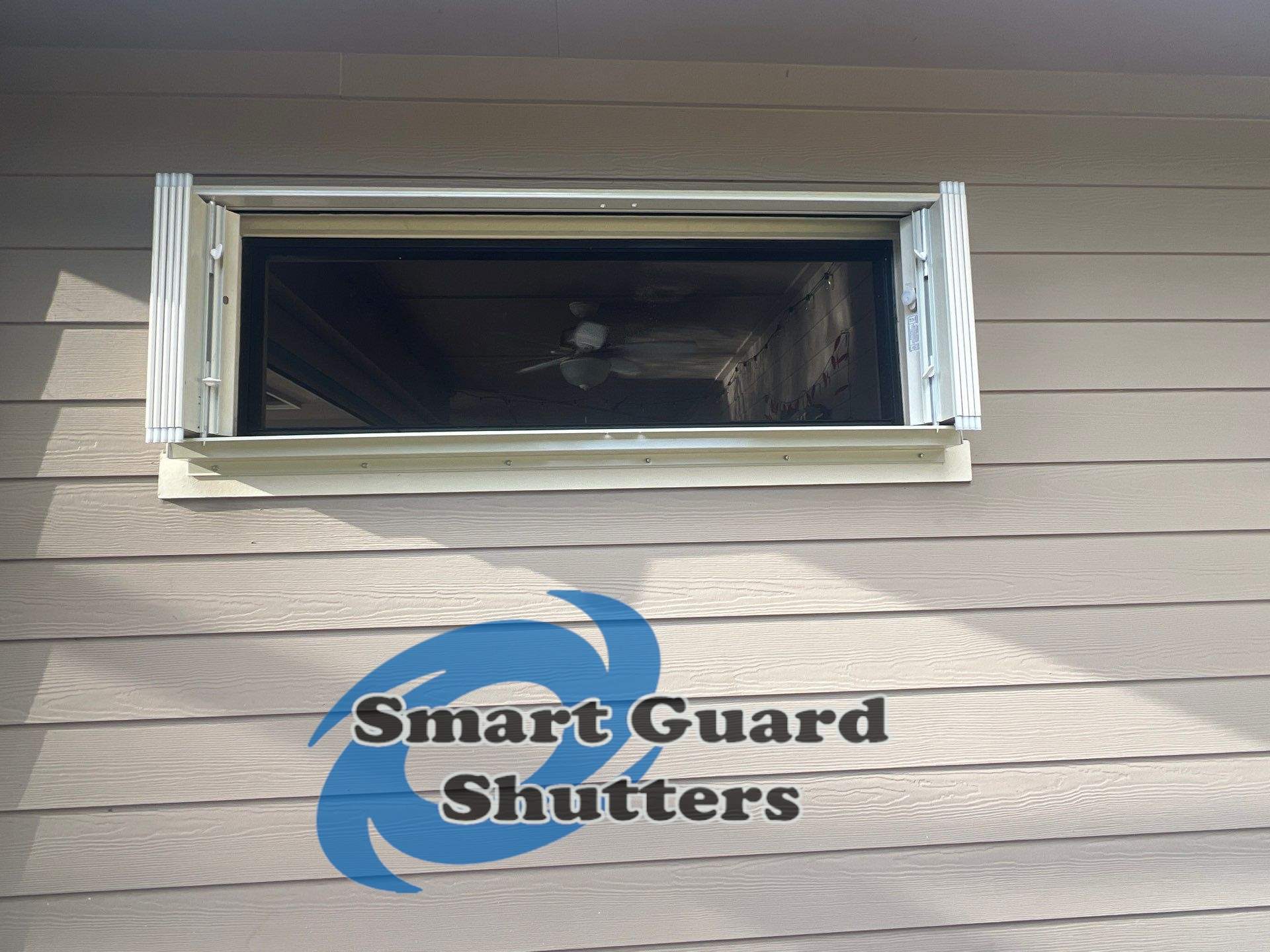Hurricane Protection in Ivory by Smart Guard Shutters