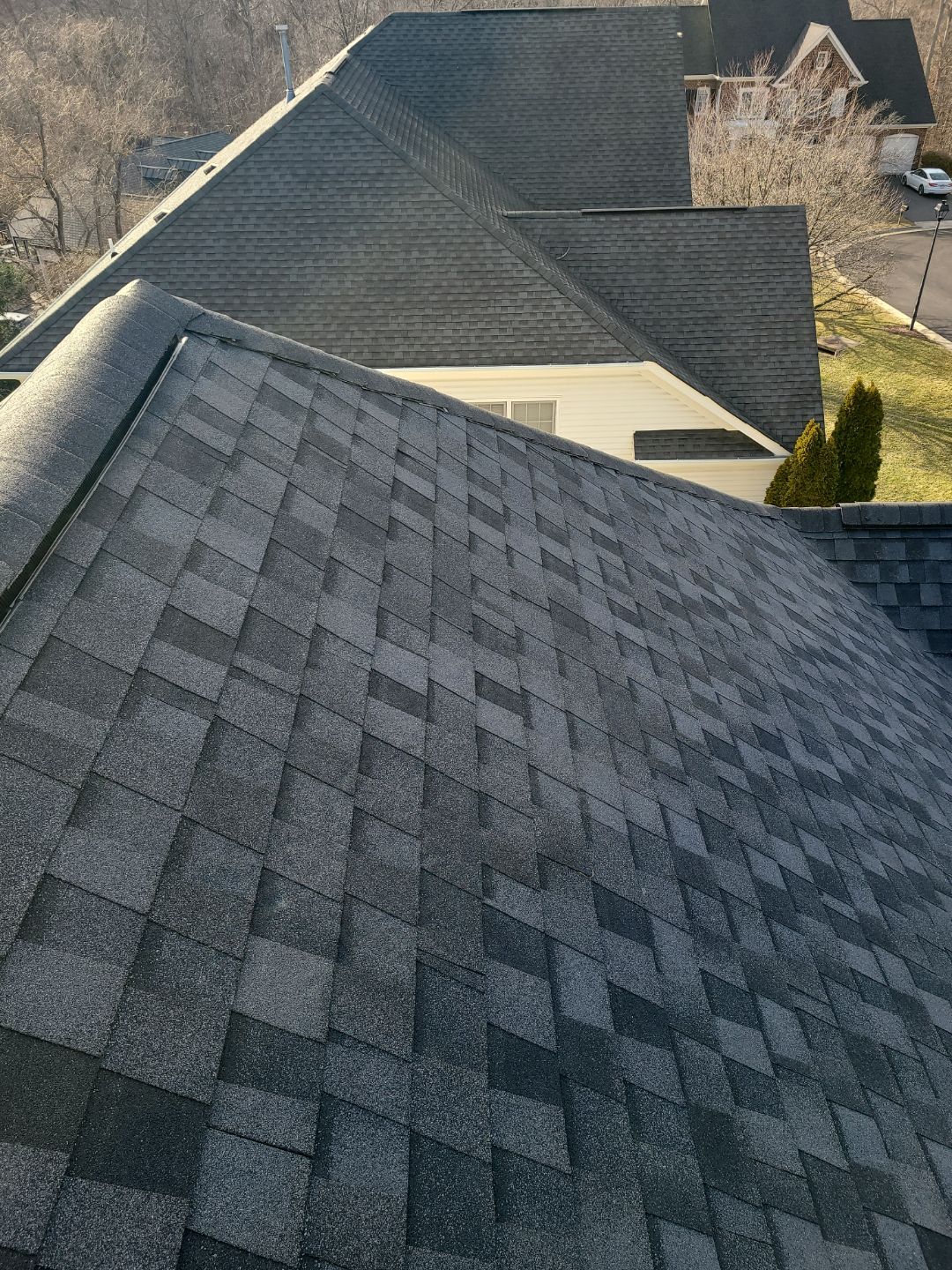Springfield: Residential Roof Replacement with CertainTeed Landmark Pro in Max Def Moire Black by RM Banning, Inc.