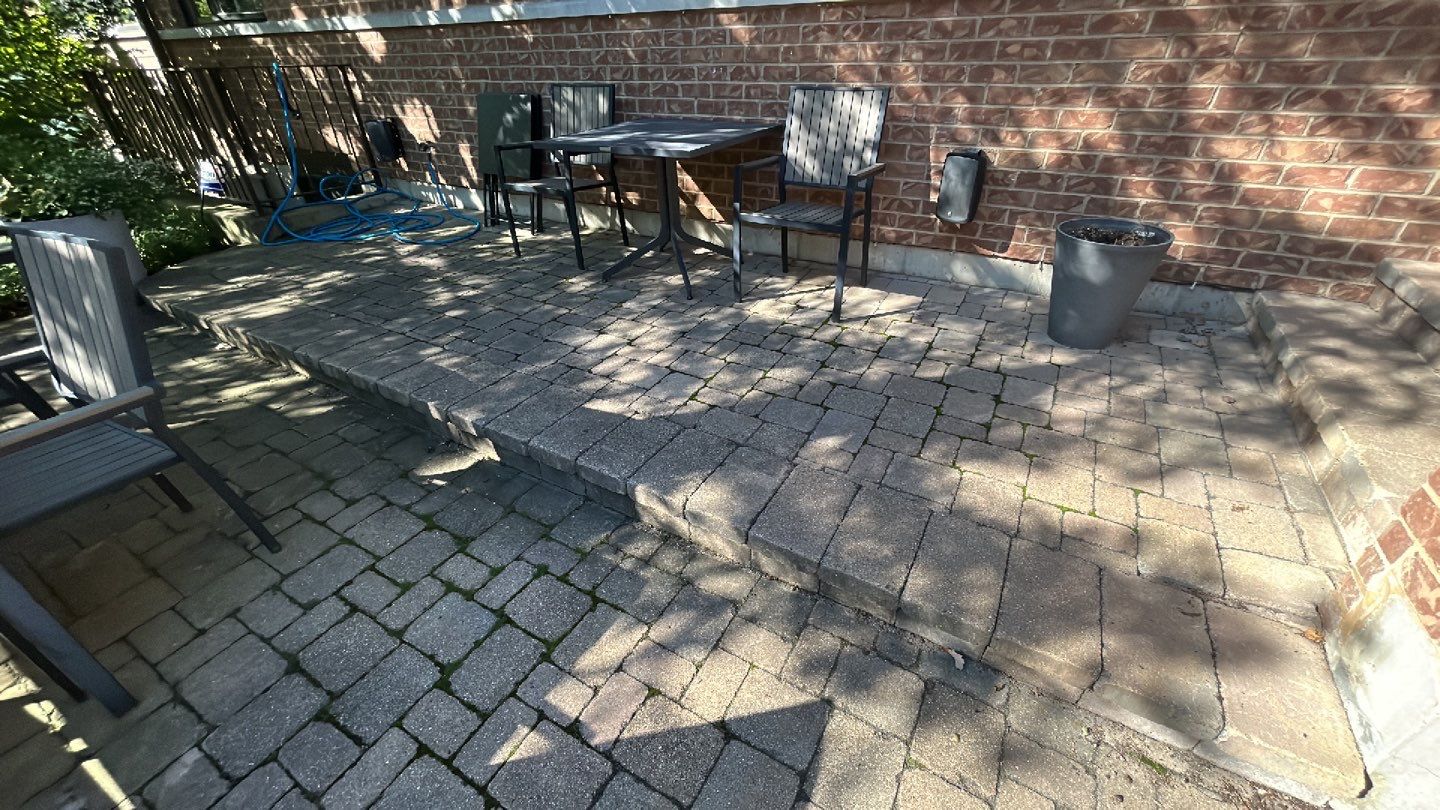 Brick paver clean, sand and seal.  using Surebond SB-1300 by Northern Power Washing LLC.