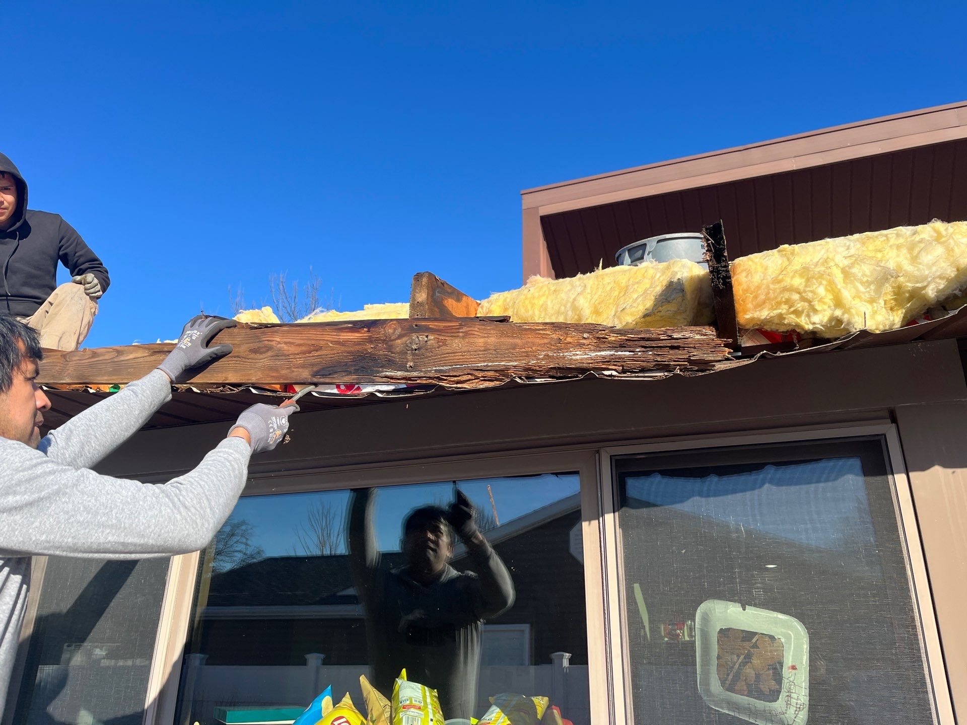 Residential Roofing Repair using GAF Timberline HDZ Barkwood by Nitro Roofing and Construction