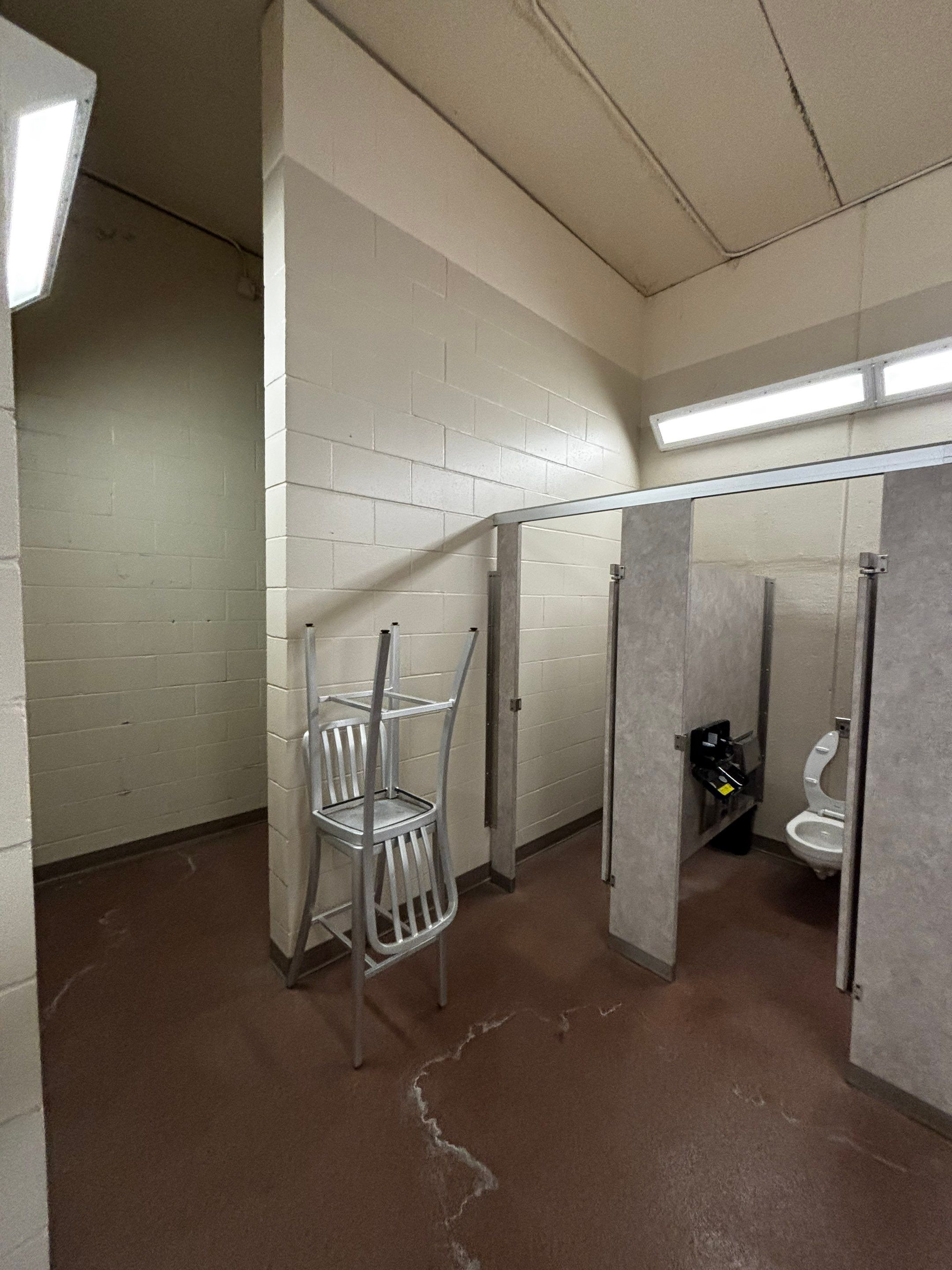 Commercial Restroom Interior Painting and Facility Updates in Sioux Falls by Select Painting, Coatings & Garage Cabinets