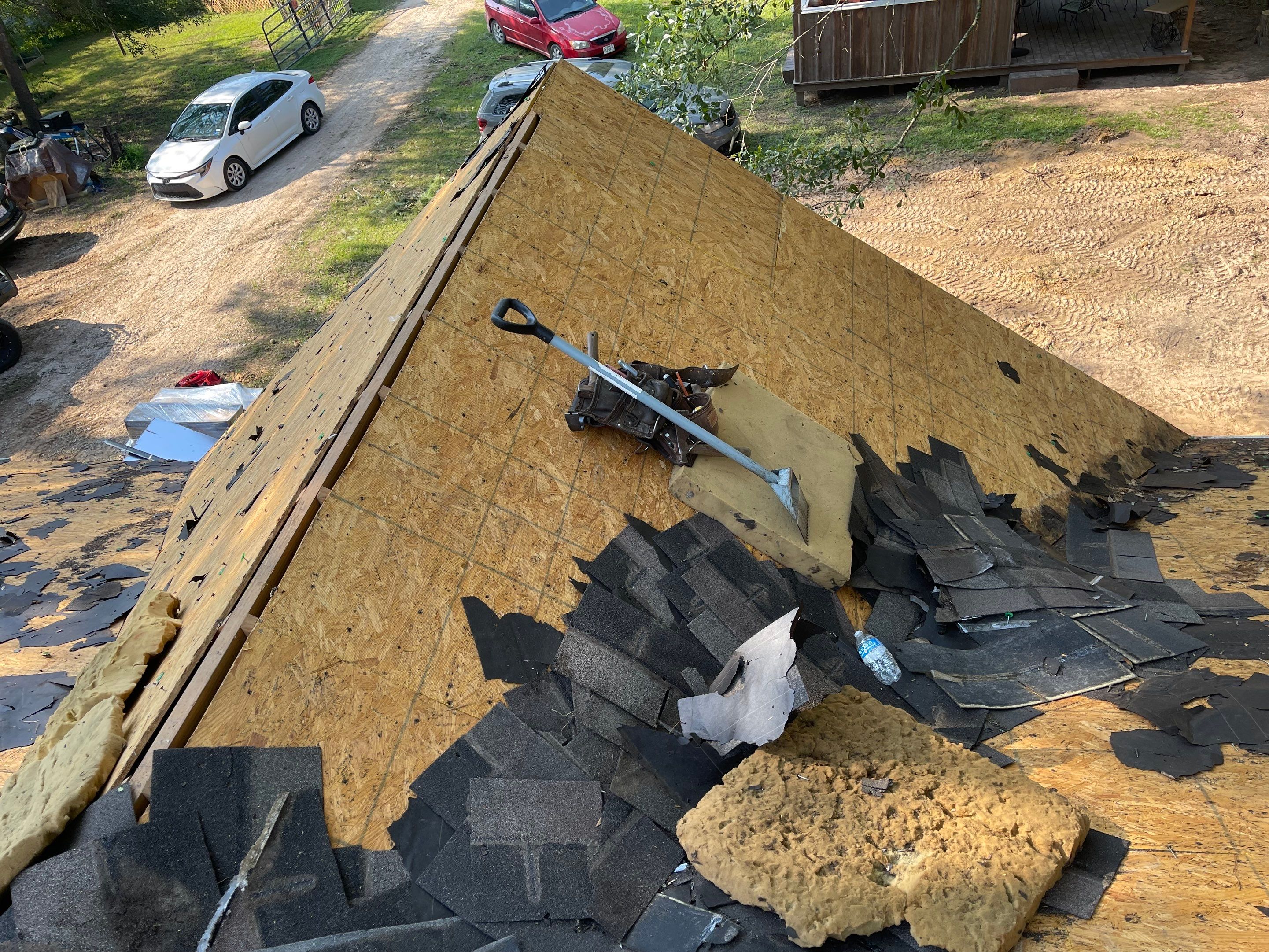 Full Re-Deck & Roof Replacement on Country Home — Cleveland, TX by PL Roofing & SB Roofing, LLC.