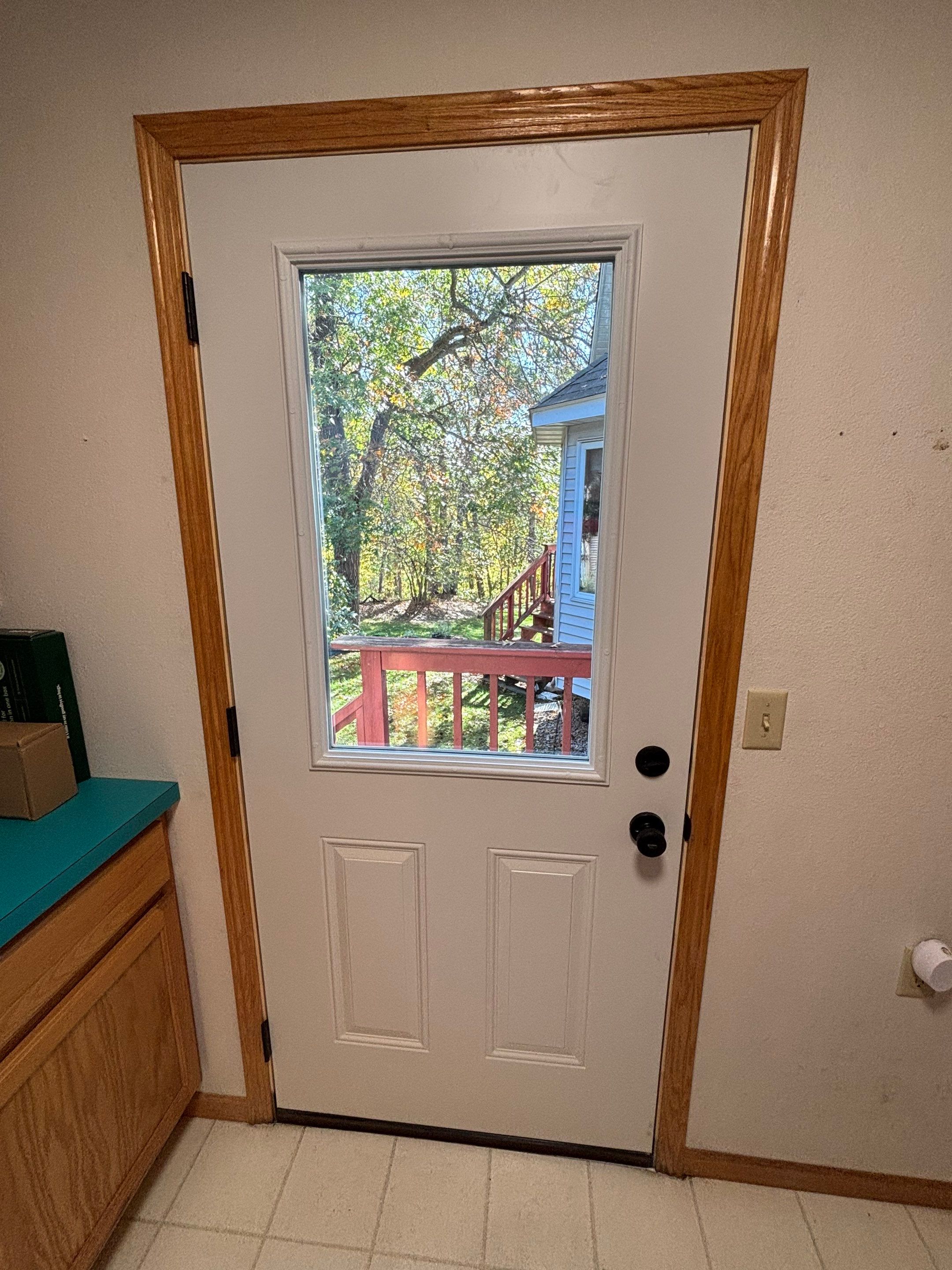 Service Door by Zablocki Roofing & Exteriors