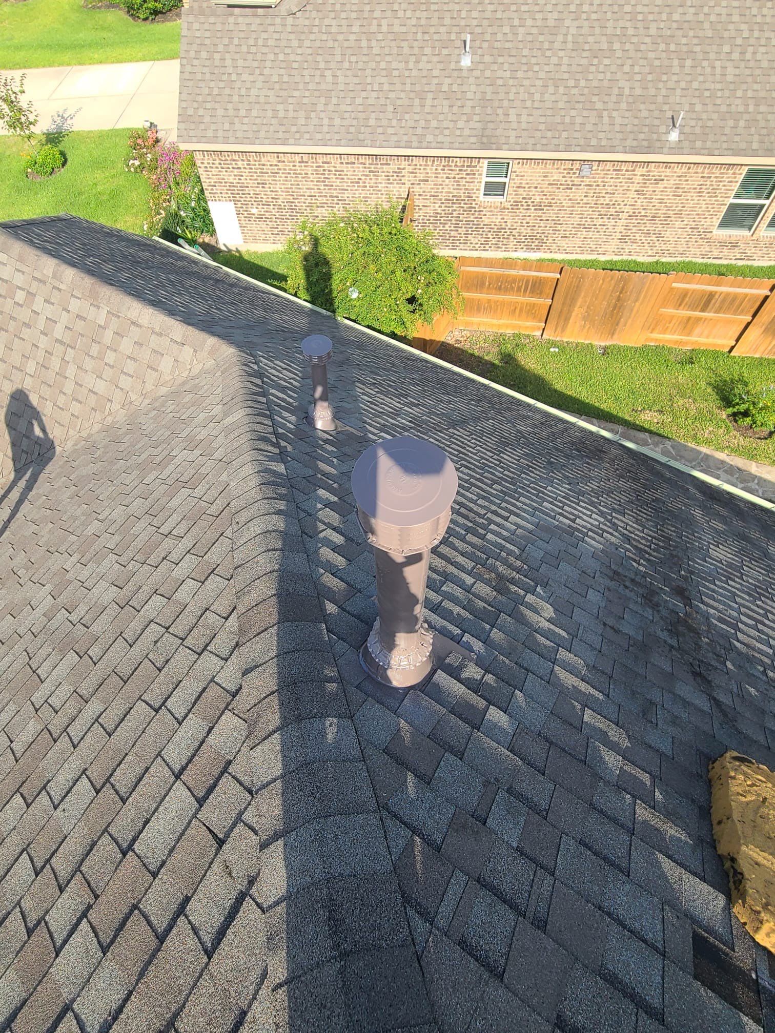 Hail Damage using Owen's Corning Duration (Lifetime) Shingles by Roof Repair Company