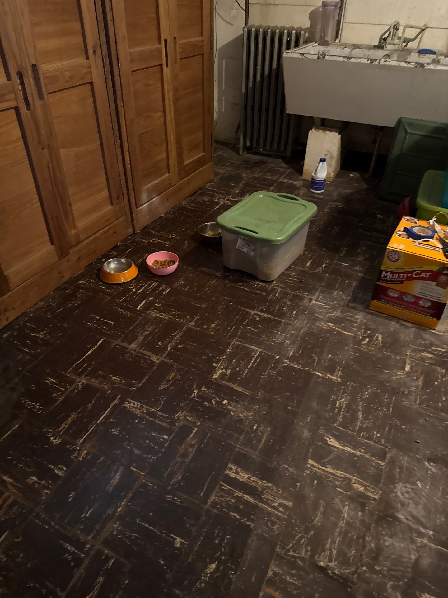 Gravel Basement Project in Leechburg by Floors in a Day, Inc