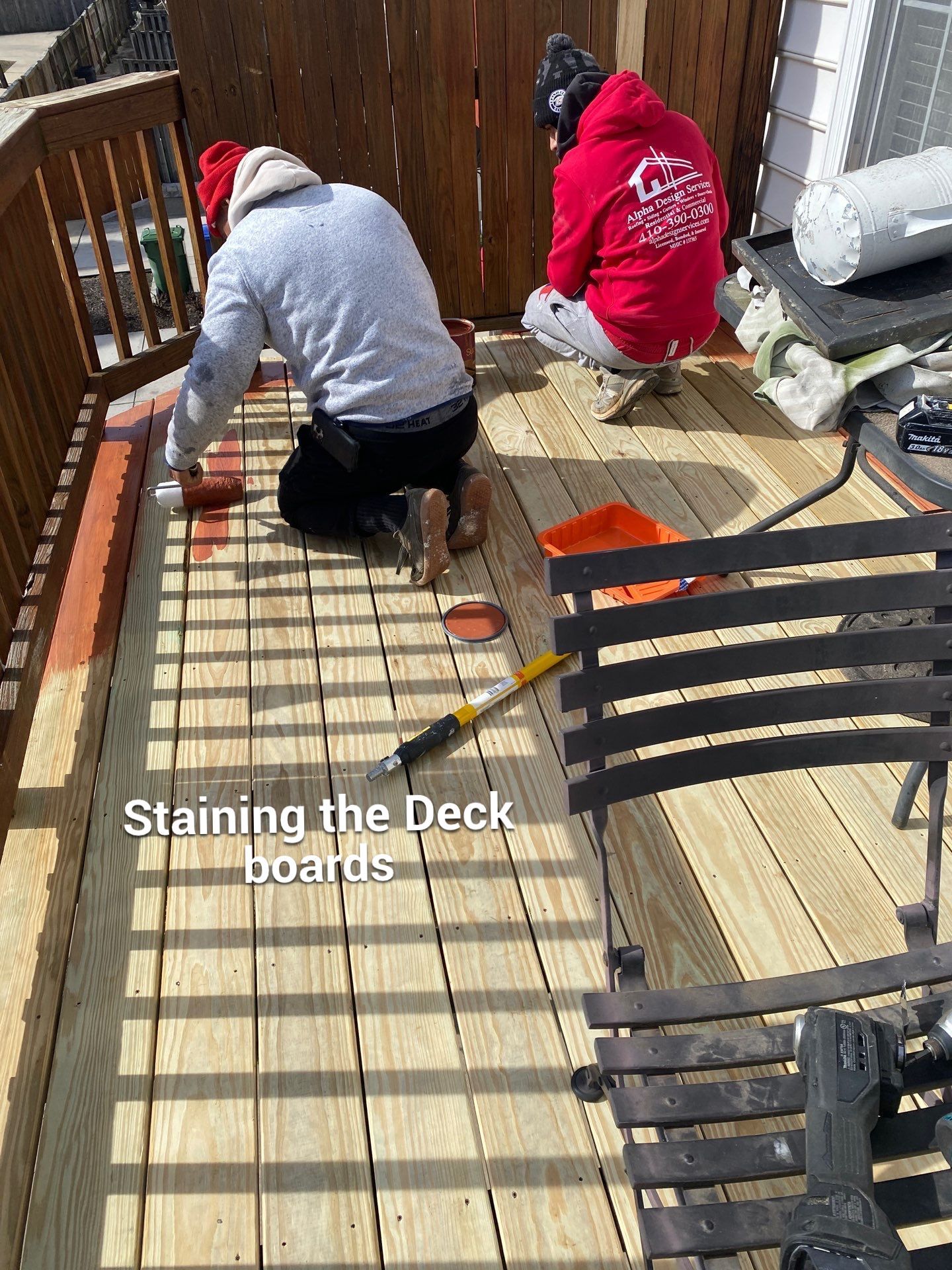 Deck repair  by Alpha Design Services
