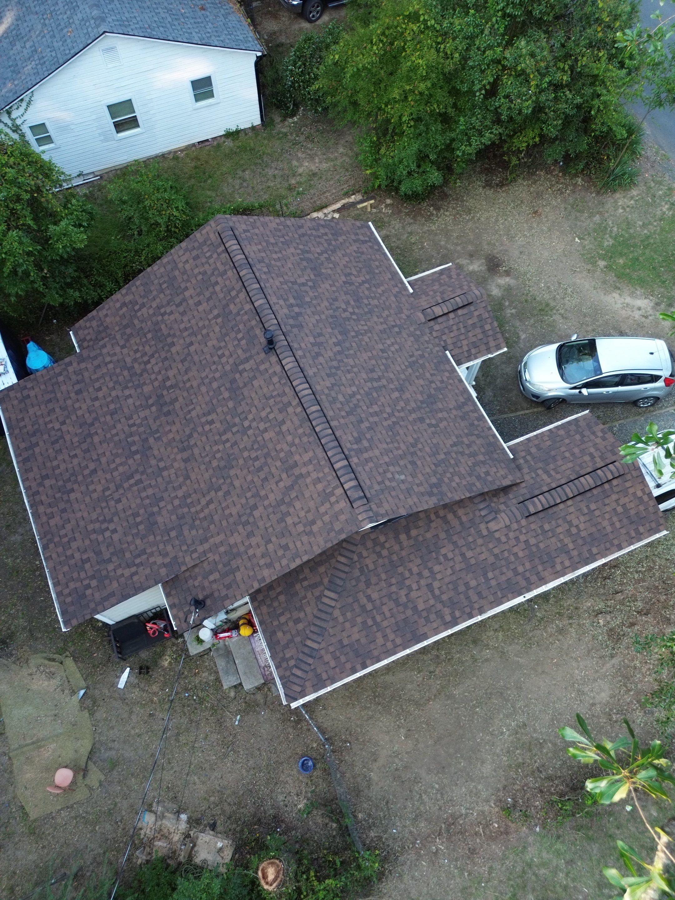 Roof replacement, gutter and interior repair by hail damage by Just Brilliant Restoration JBR