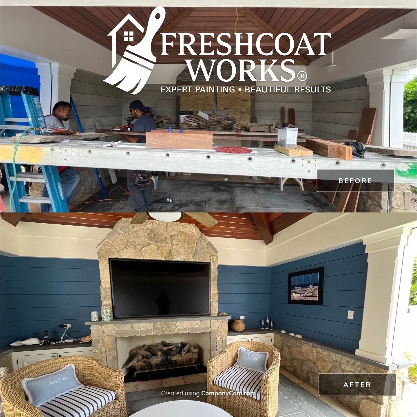 New Cabana Painting by Fresh Coat Works LLC