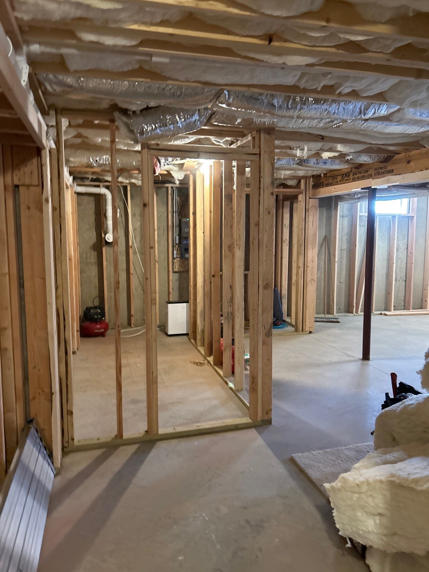 Beautiful Basement Remodel  by DiGiorgi Roofing and Siding Inc