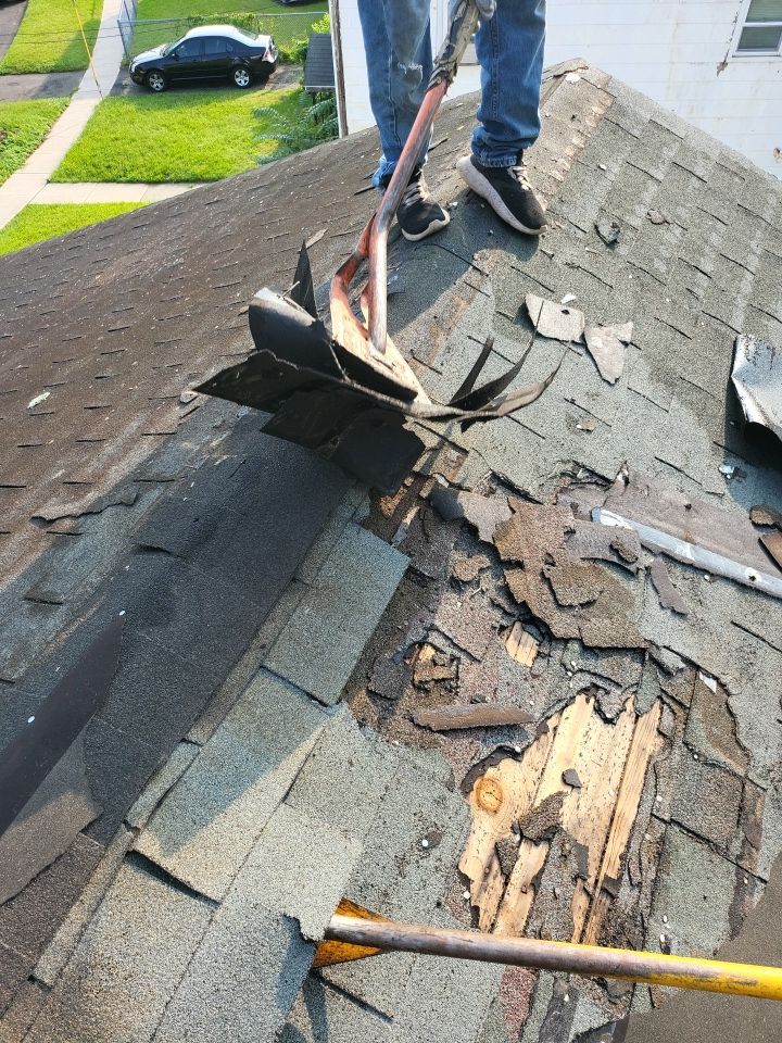 Residential Roofing Installation using Owens Corning Duration Driftwood by A Plus Exterior